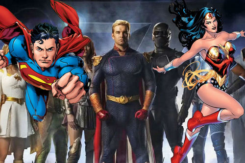 The Boys: A Parody of Marvel & DC Characters in 's Series