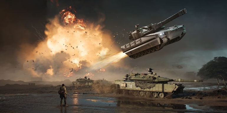 Unleashing Destruction: Battlefield 2042 Player Transforms Tank into a Deadly Missile