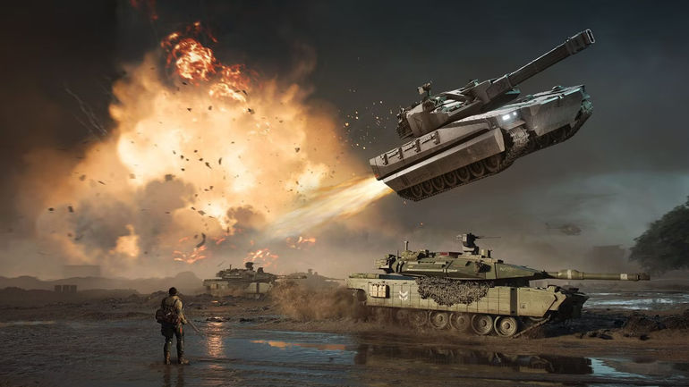 Unleashing Destruction: Battlefield 2042 Player Transforms Tank into a Deadly Missile