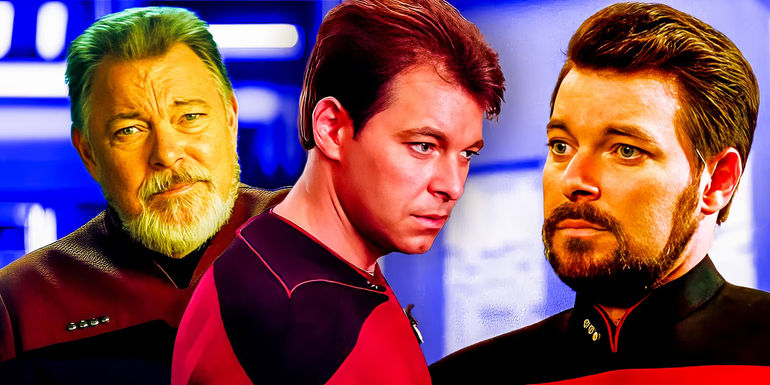 The Various Iterations of Riker in Star Trek