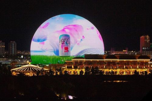 Coca-Cola Takes a Glimpse of the Year 3000 Inside Las Vegas Sphere with AI  Technology