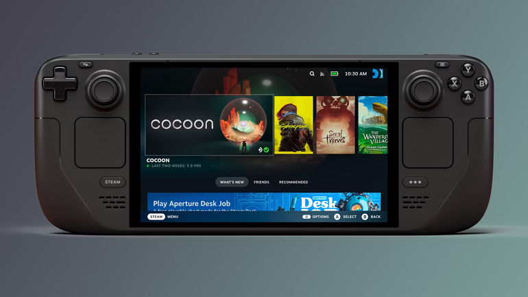 Introducing the Latest Addition: The Steam Deck with an OLED Display