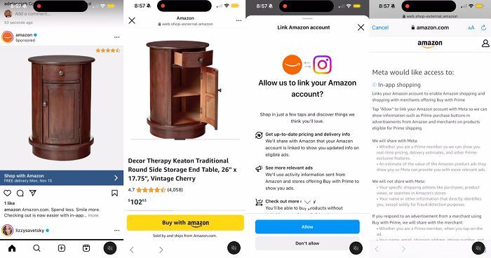 Sociable: Unveiling the Meta-Amazon Partnership to Simplify Shopping on Facebook and IG