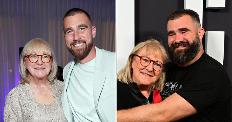 The Endearing Bond Between Donna Kelce and Her NFL-Star Sons, Travis and Jason Kelce
