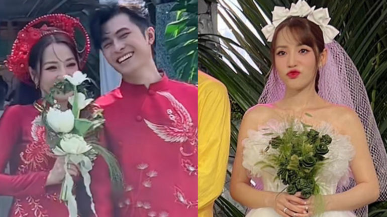 Bó hoa cầm tay độc đáo của Puka lộ diện trong lễ cưới Đồng Tháp: Ý nghĩa đặc biệt tuyệt vời