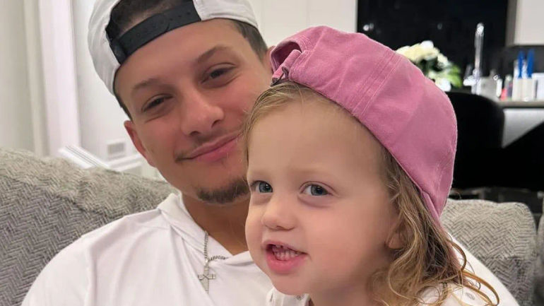 Patrick Mahomes and Daughter Sterling: Twinning in Matching Outfits to Show Their Daddy Love