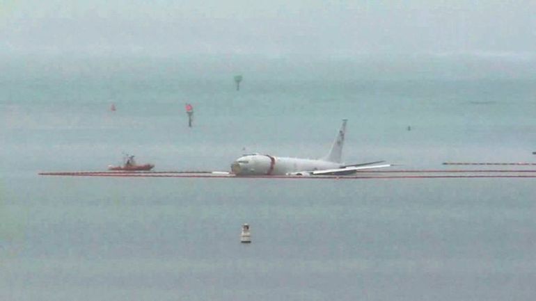 US Navy Jet Veers off Runway, Plunges into Waters off Hawaii