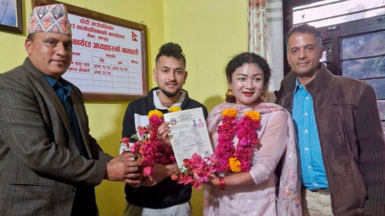 Nepal Celebrates Its First Same-Sex Marriage