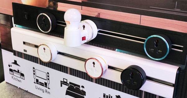 Thanh ray dẫn điện Line8 - Giá cực hấp dẫn, thiết kế đẹp và tính năng an toàn thông minh hàng đầu