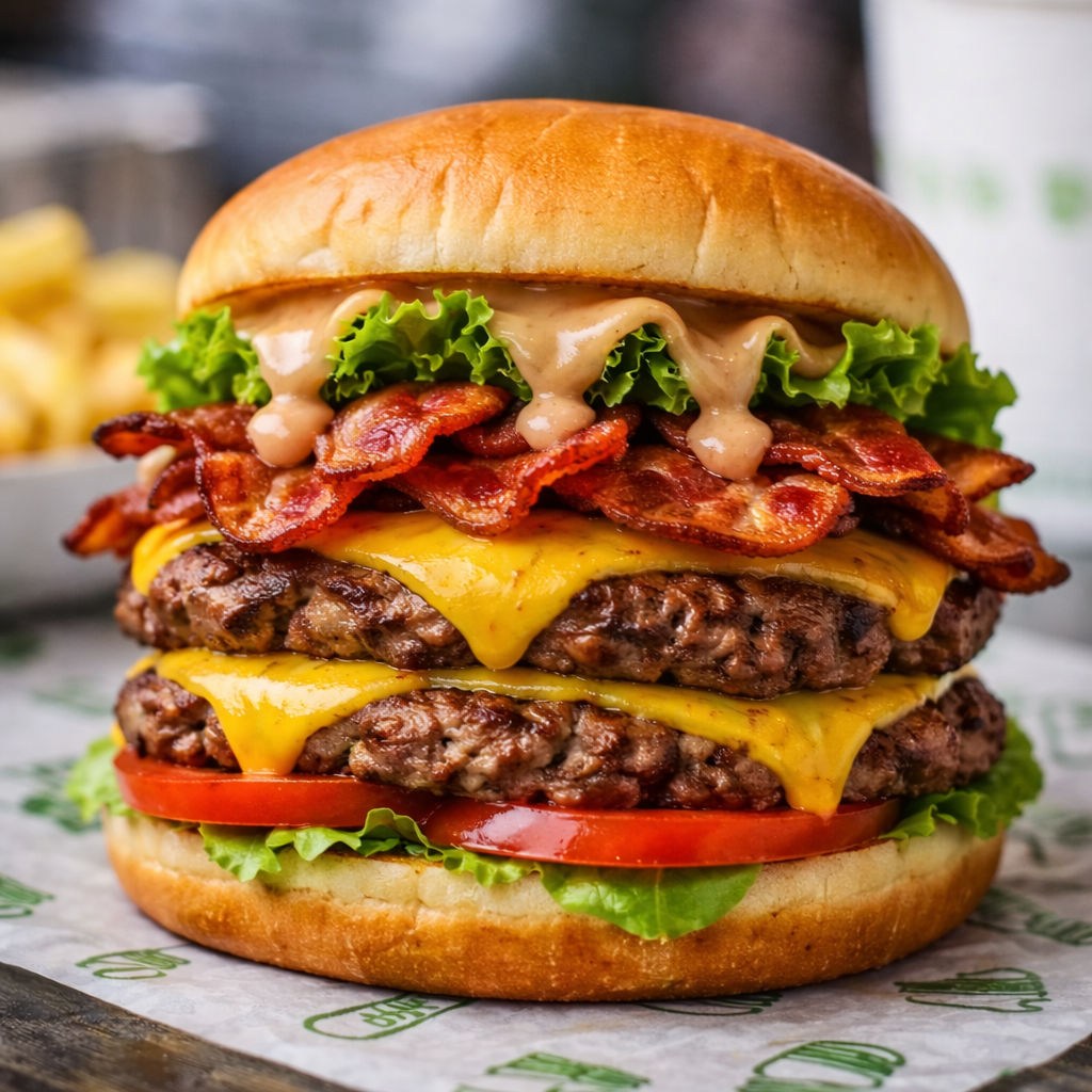 Double Bacon ShackBurger