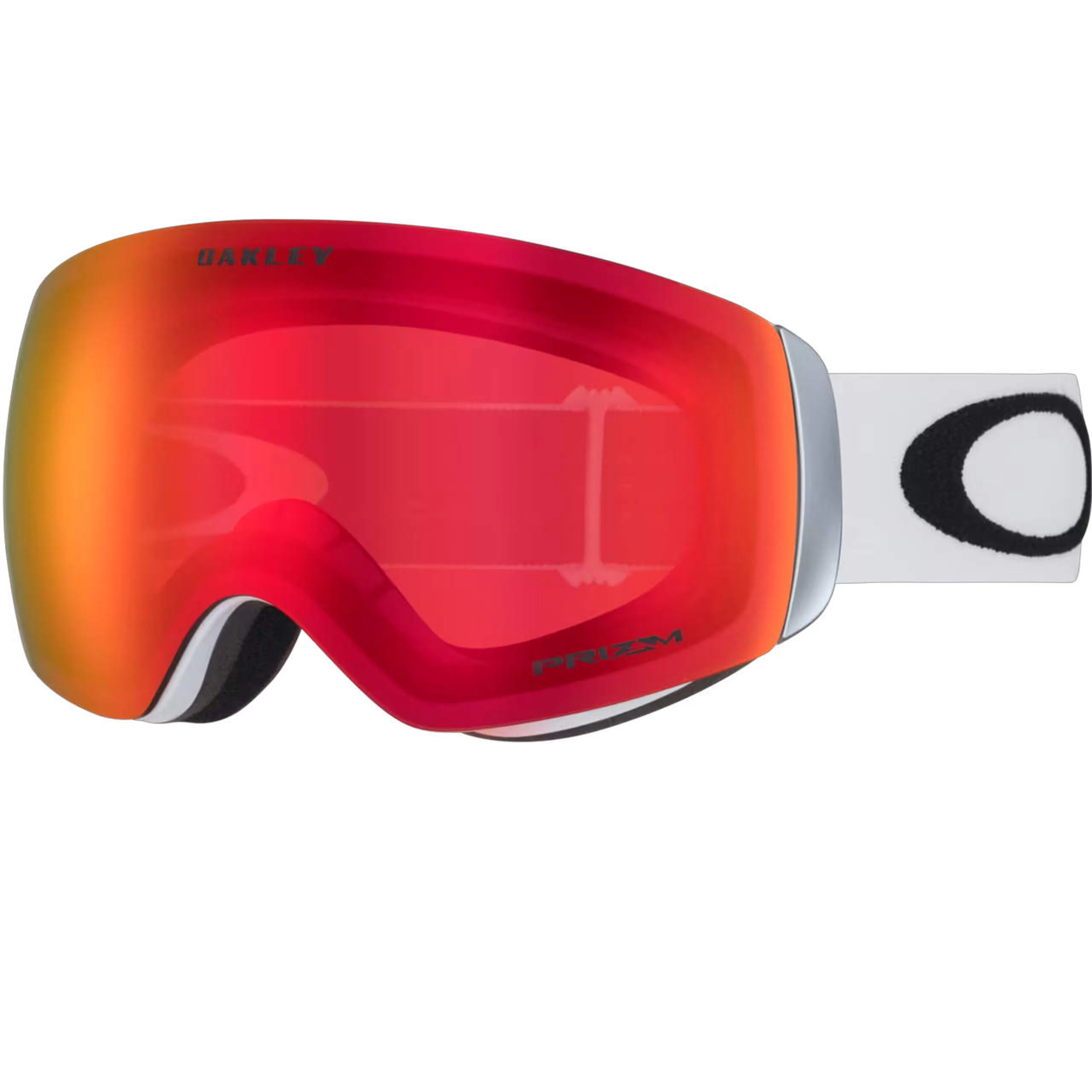 Маска OAKLEY Flight Deck M Prizm Torch Iridium, матовый, белый