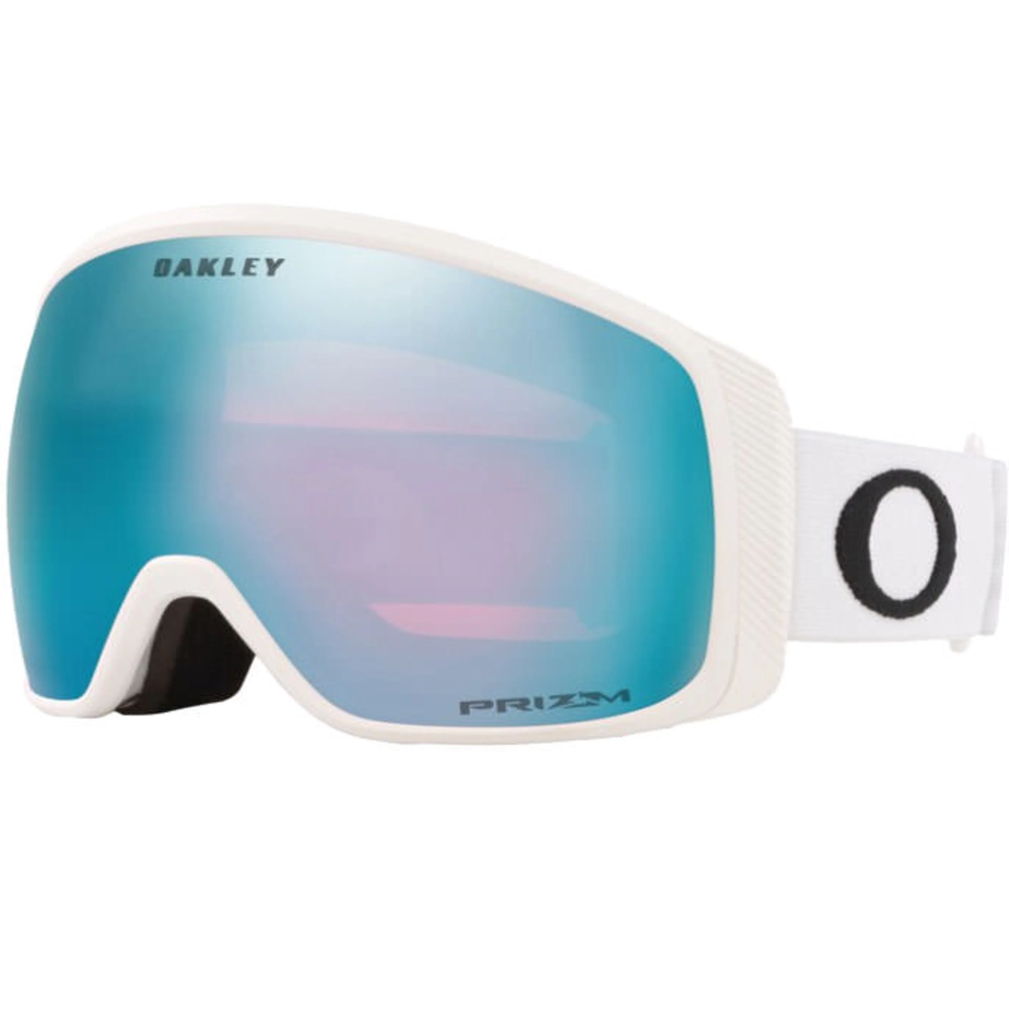 Маска OAKLEY Flight Tracker M Prizm Sapphire Iridium, матовый, белый