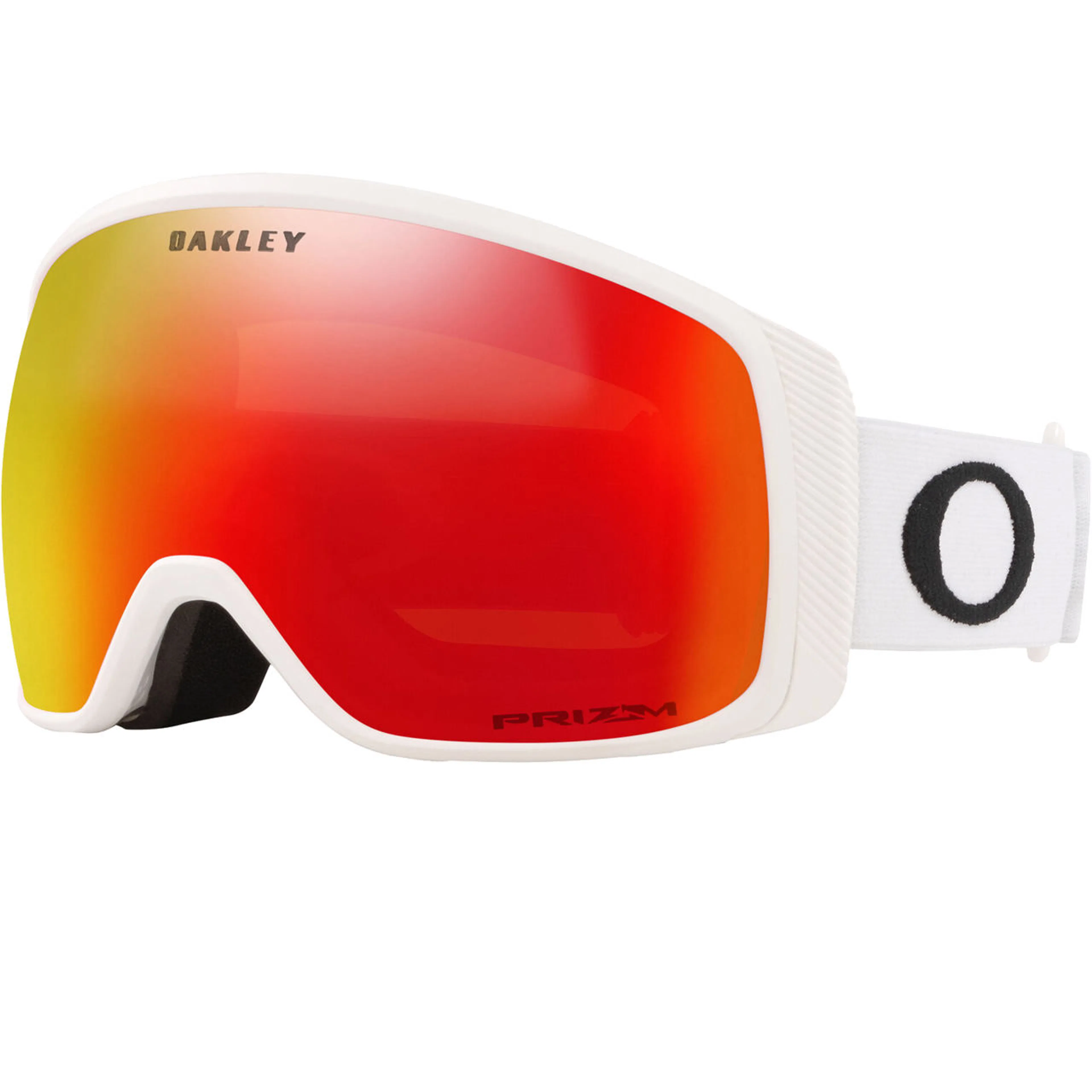 Маска OAKLEY Flight Tracker M Prizm Torch Iridium, матовый, белый