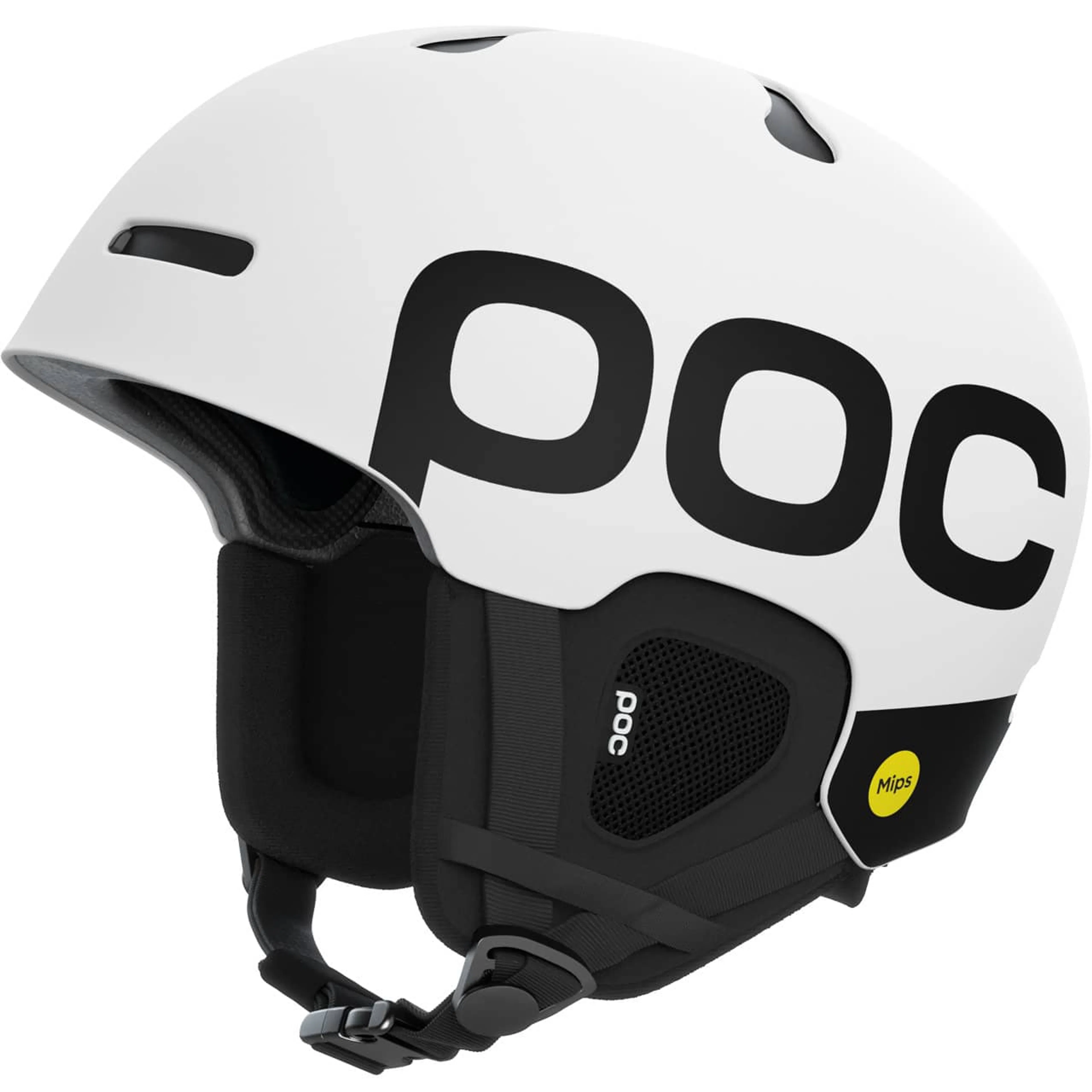 Шлем POC Auric Cut BC Mips hydrogen, белый, матовый