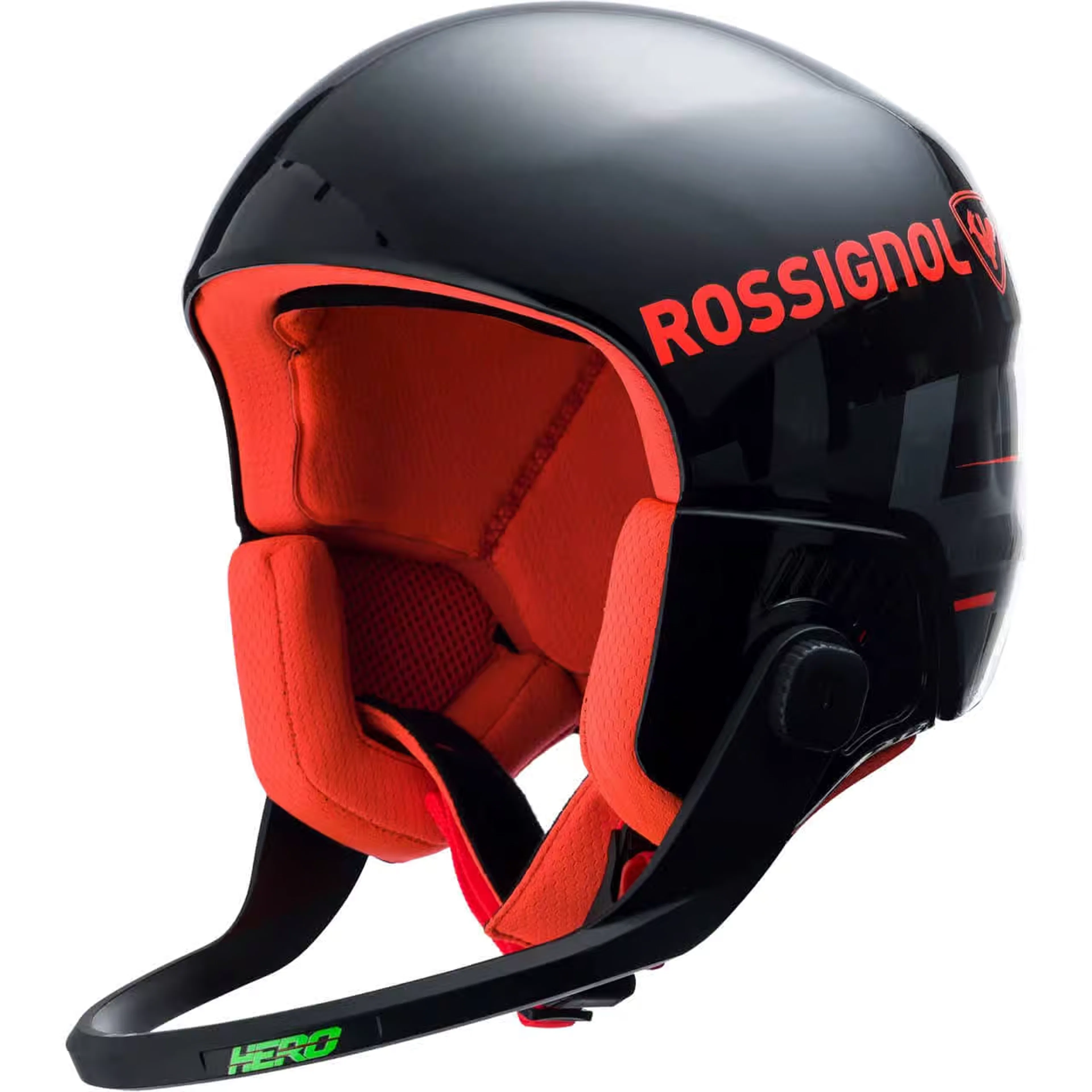 Шлем Rossignol Hero Giant Impacts FIS with Chinguard, чёрный