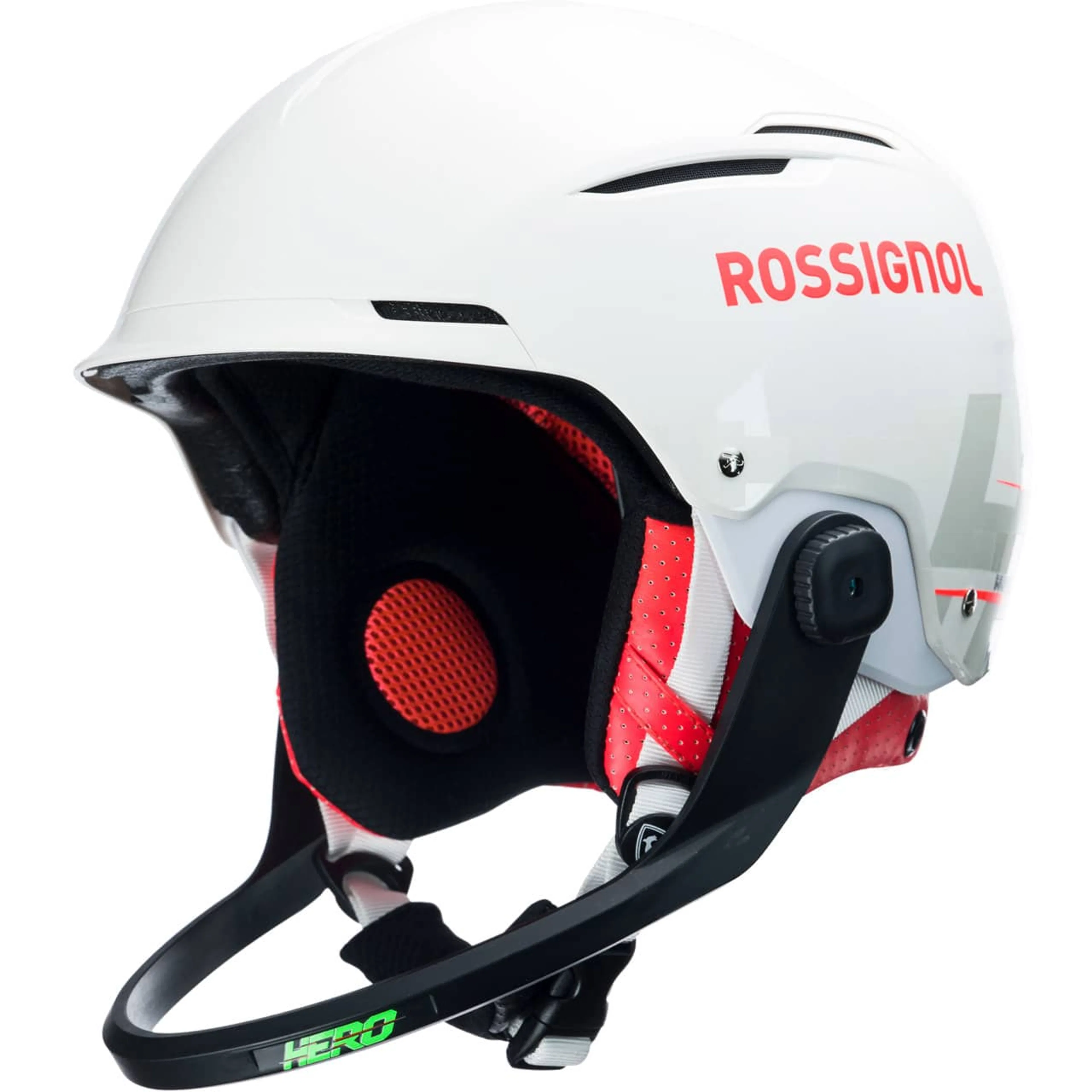 Шлем Rossignol Hero Slalom Impacts with Chinguard, белый