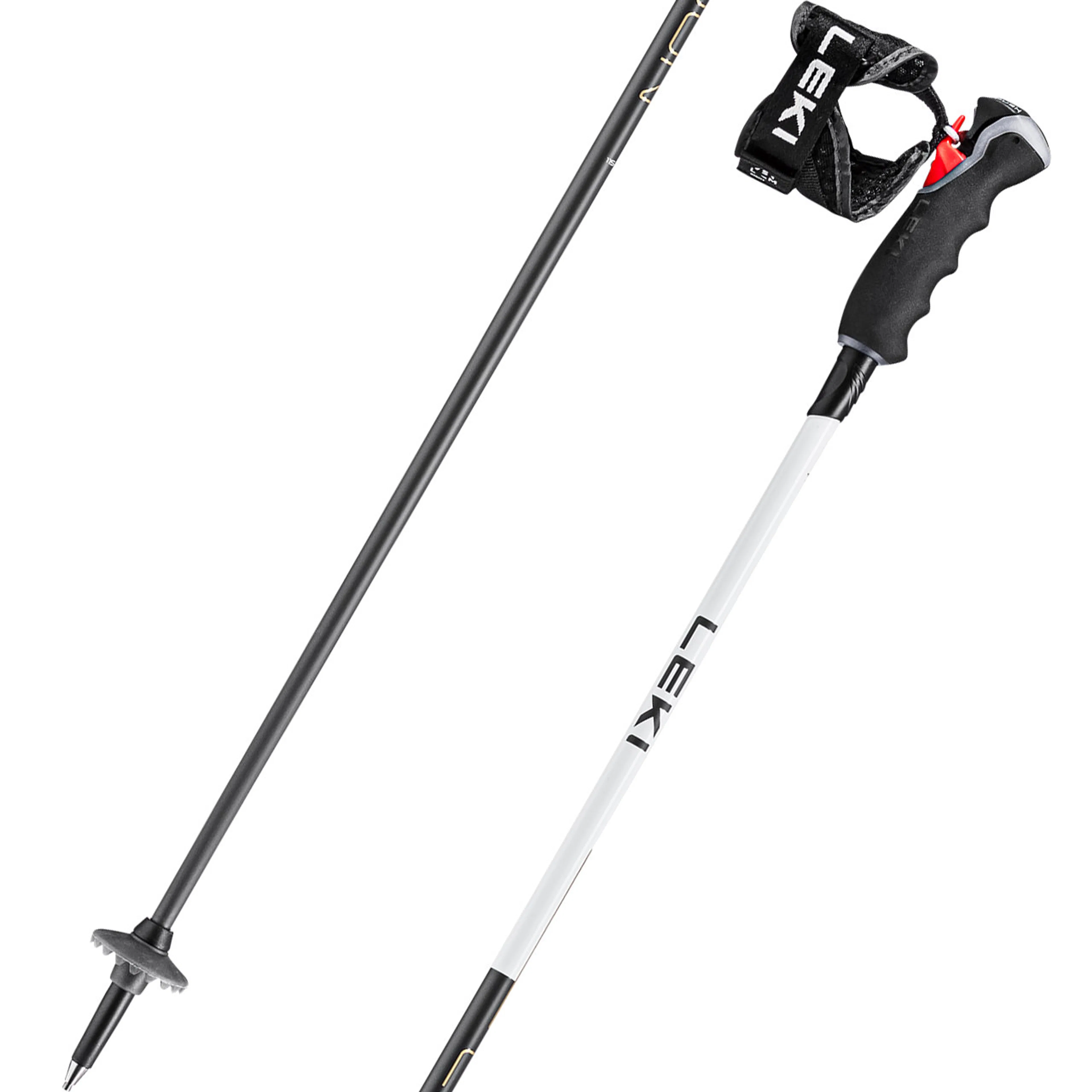 Лыжные палки Leki Carbon 14 3D naturalcarbon, женские, белый, золотой