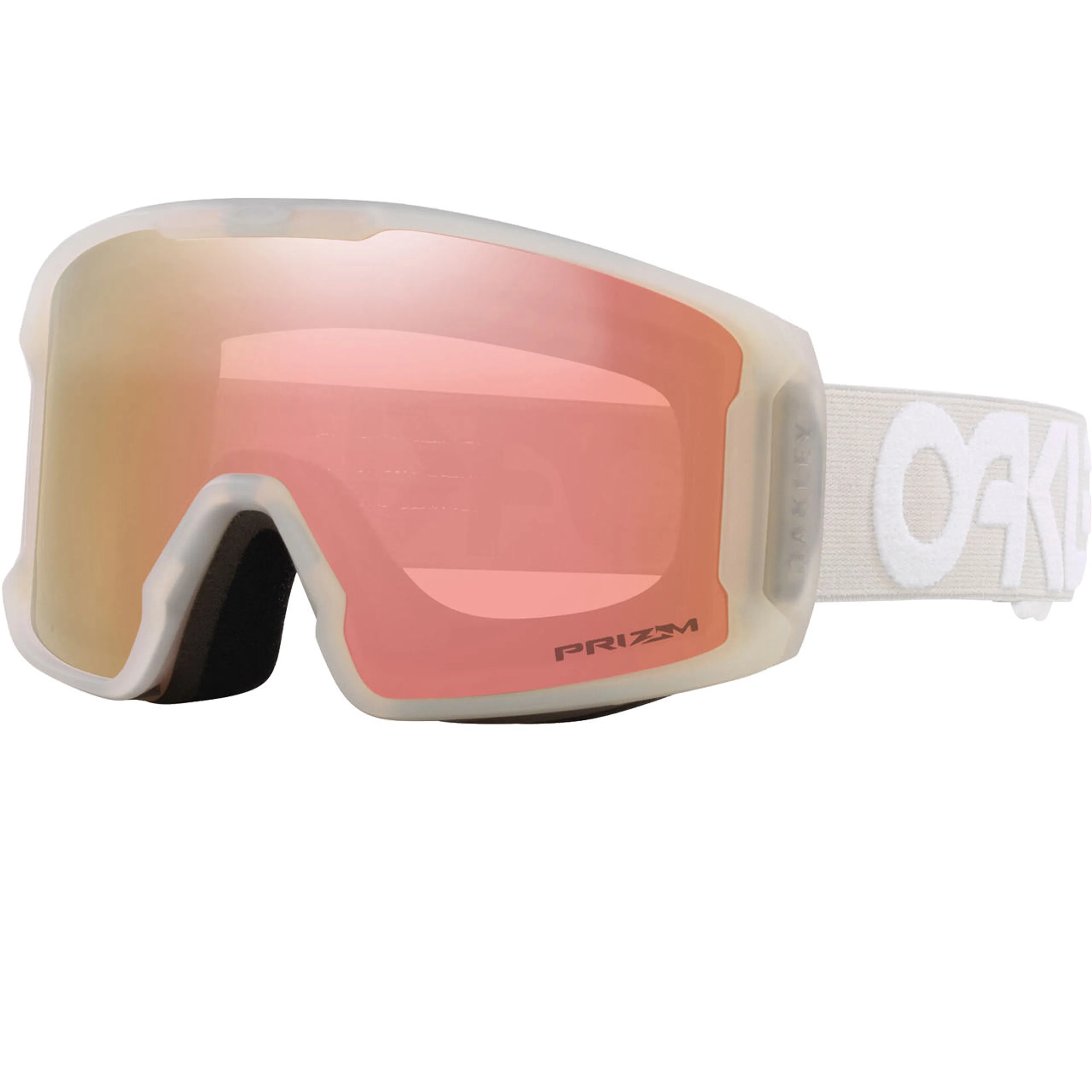 Маска OAKLEY Line Miner M B1B cool Prizm Rose Iridium, матовый, серый