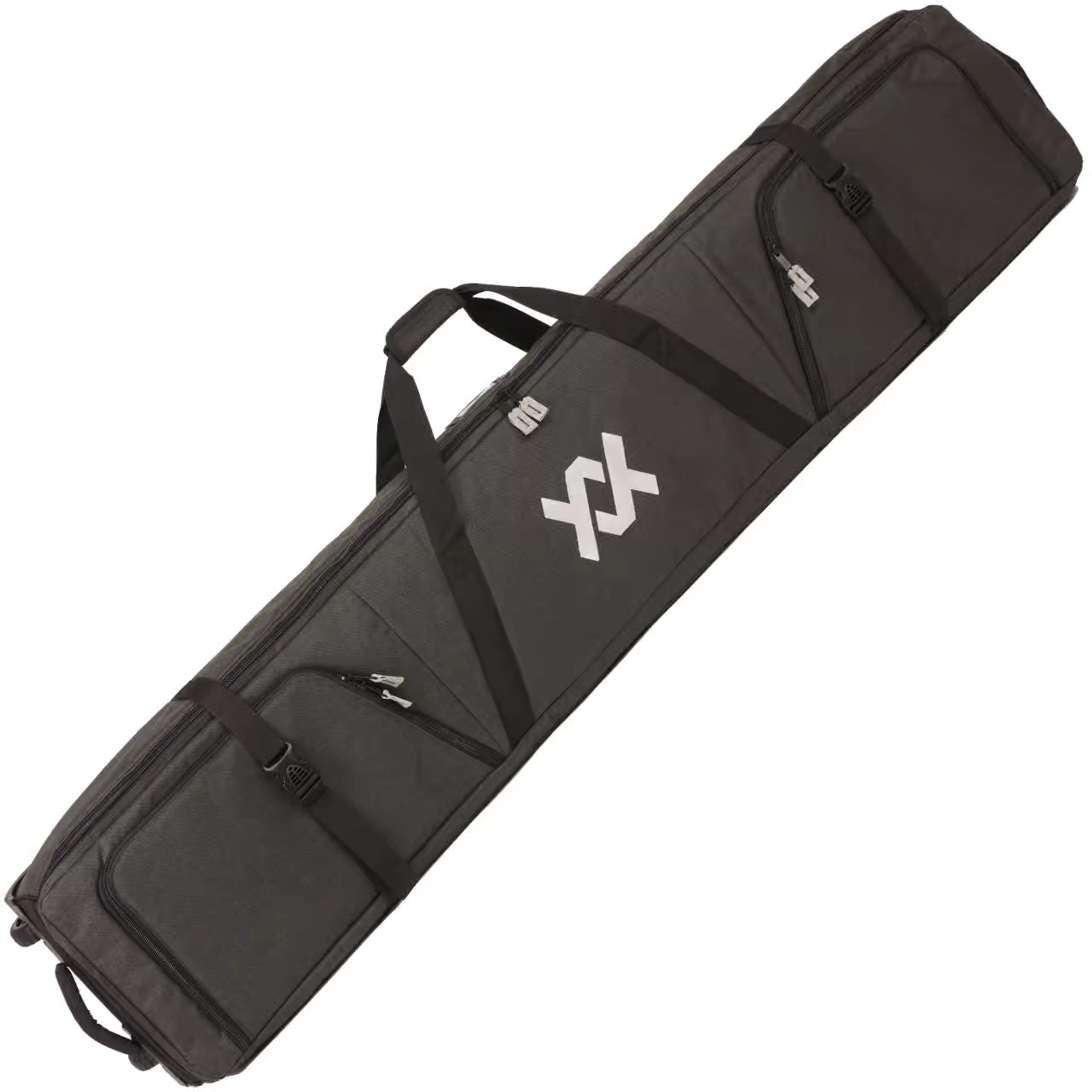 Сумка Völkl Rolling Double Ski Bag 185 cm heather, серый