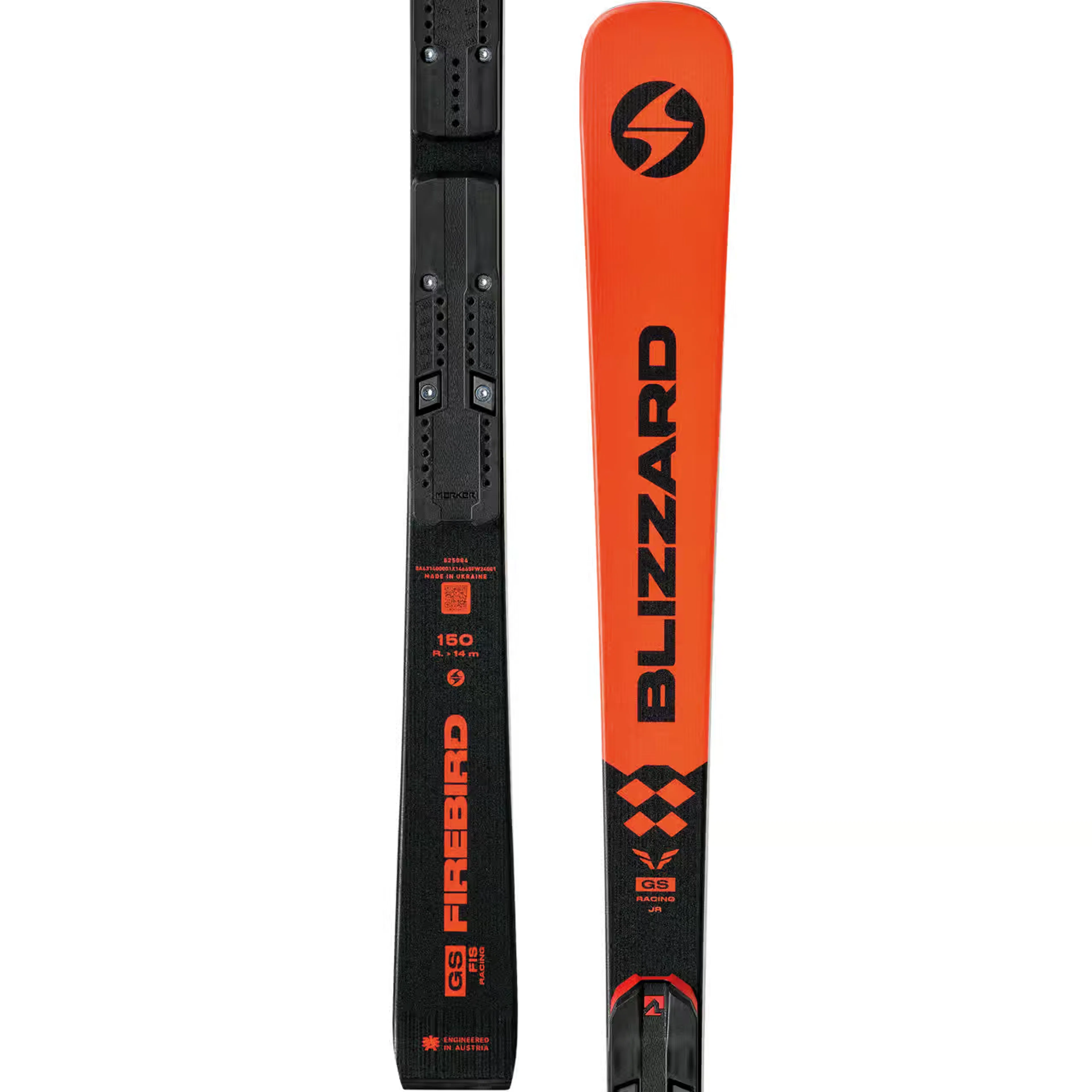Горные лыжи Blizzard Firebird GS Racing U14 U12 U10 U8, детские