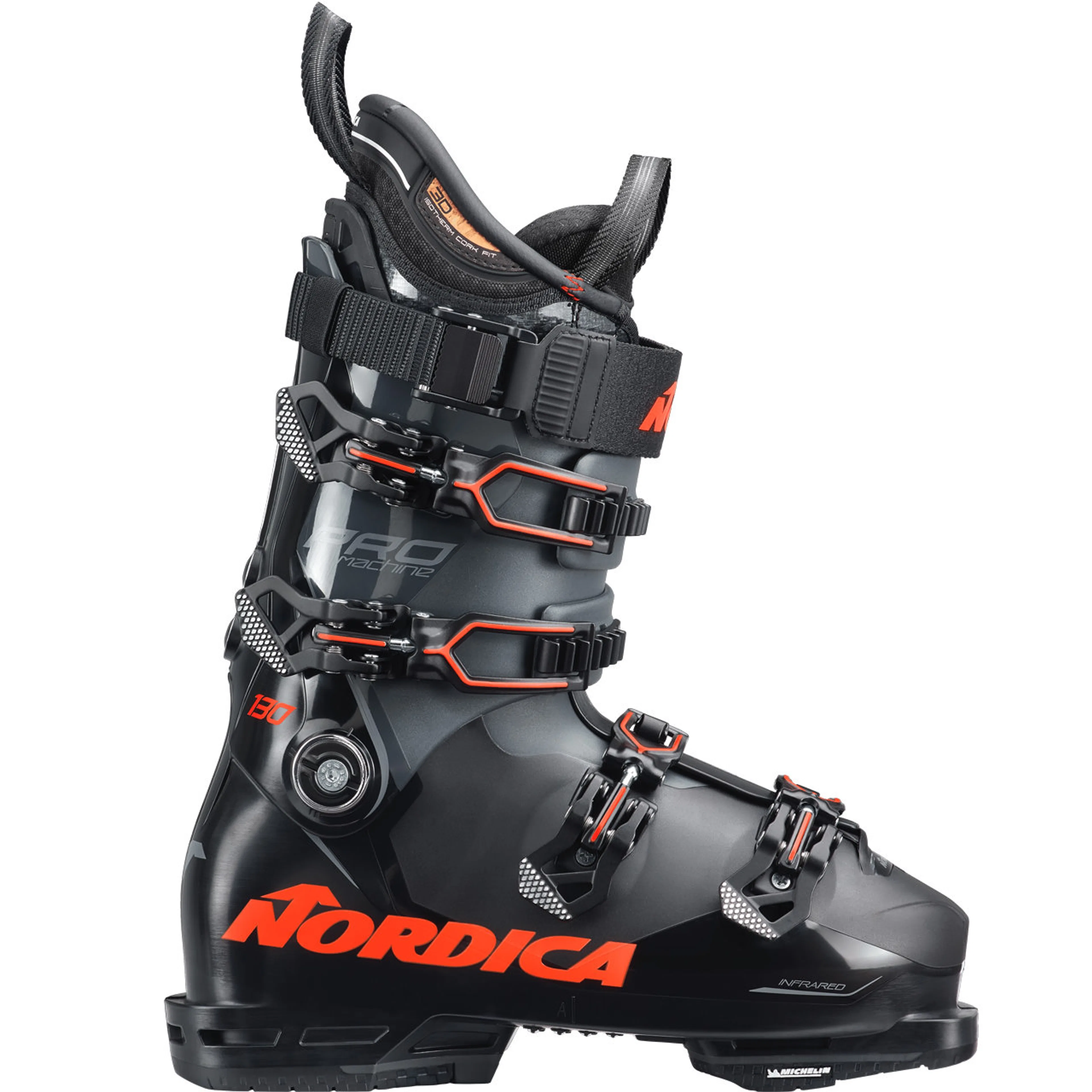 Горнолыжные ботинки Nordica Promachine 130 GW, чёрный, антрацит