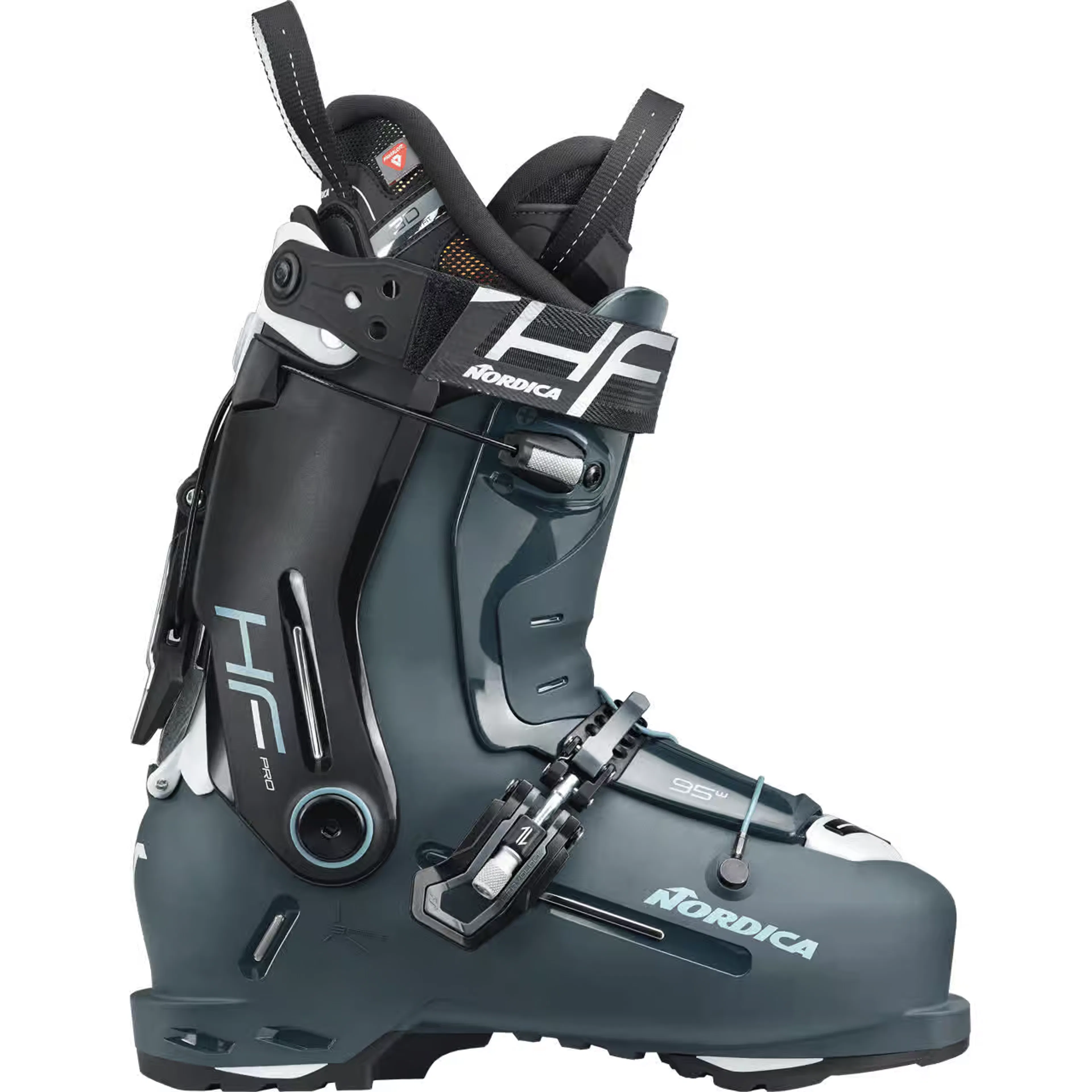 Горнолыжные ботинки Nordica HF Pro 95 W GW, зелёный, чёрный
