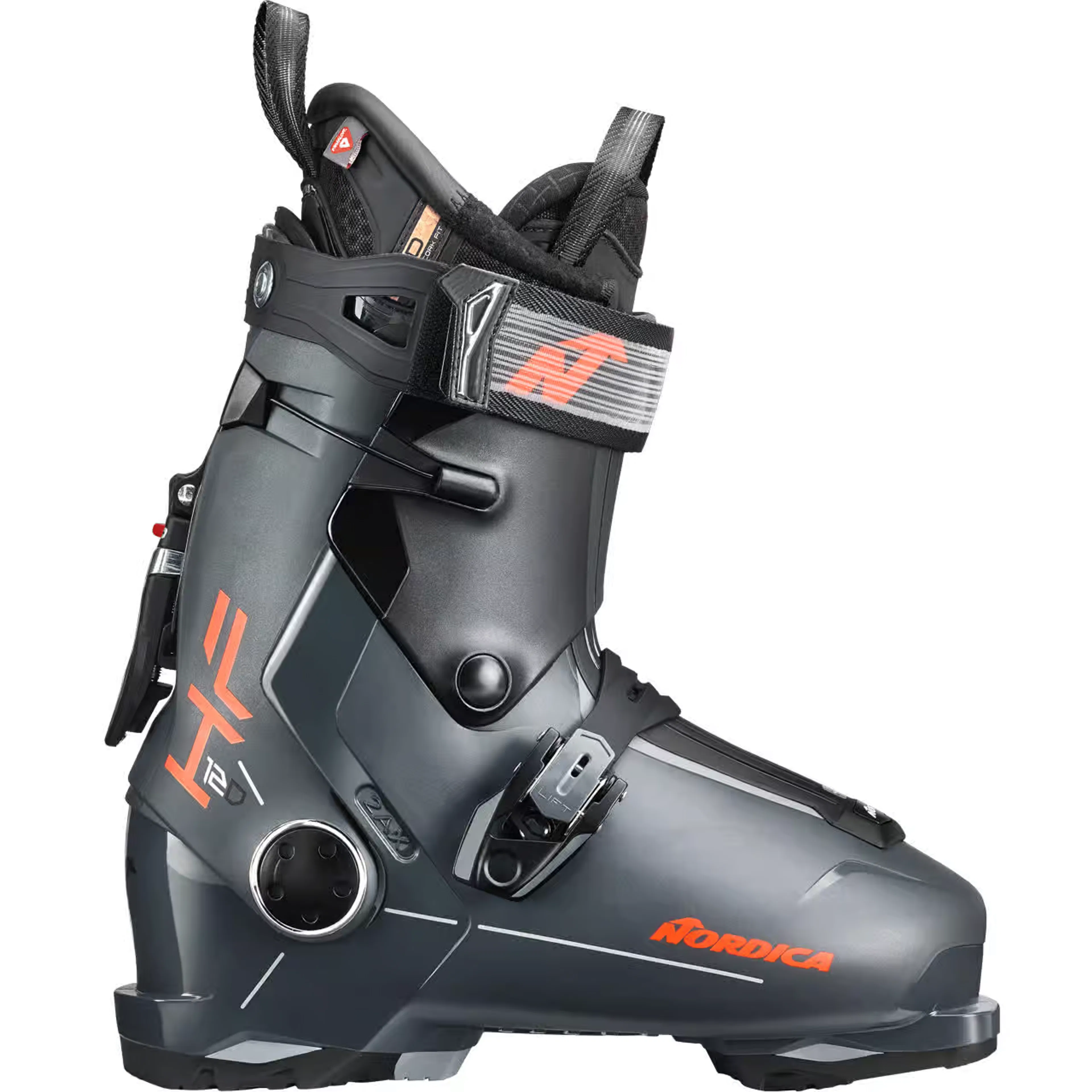 Горнолыжные ботинки Nordica HF 120 GW, антрацит, чёрный