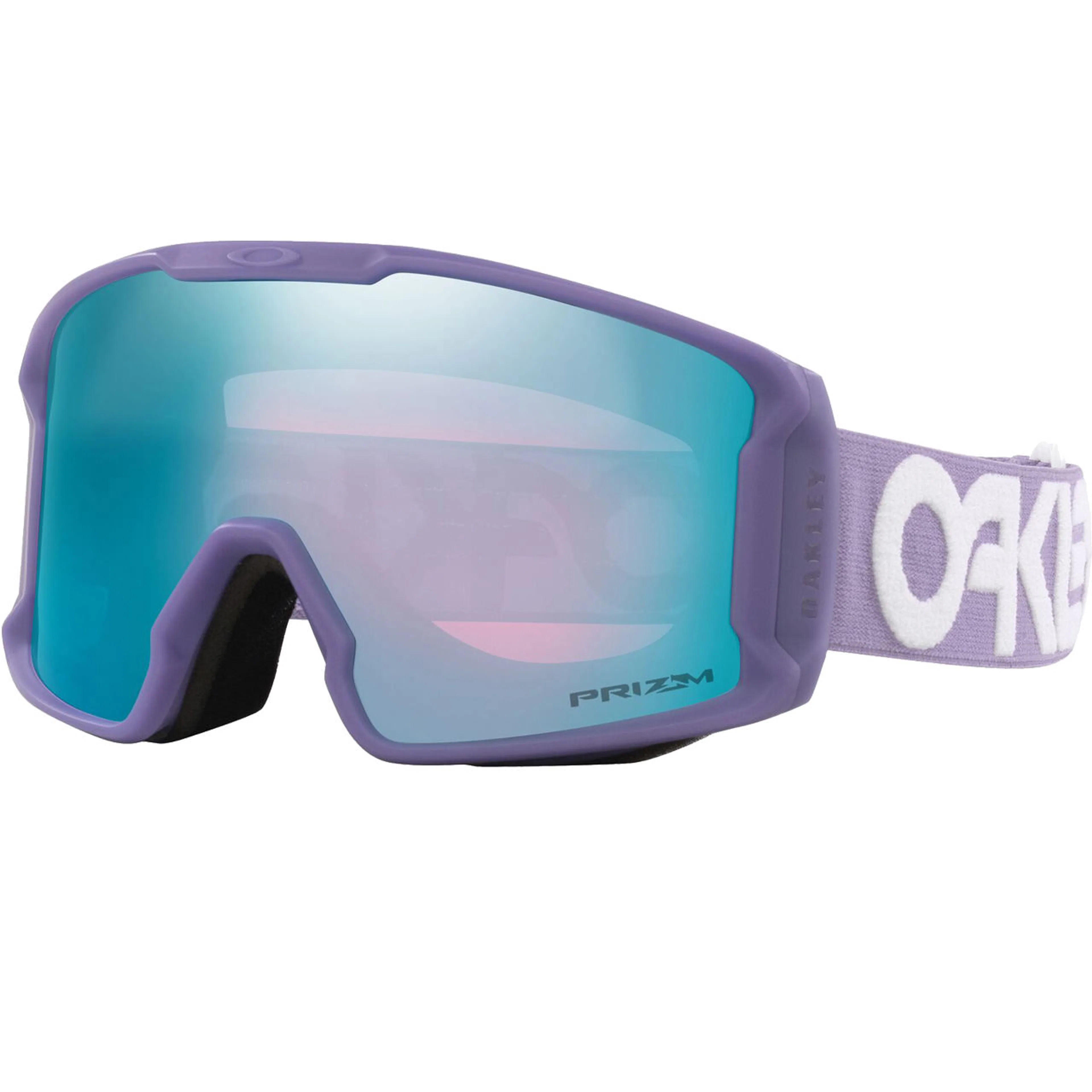 Маска OAKLEY Line Miner M B1B lilac Prizm Sapphire Iridium, матовый