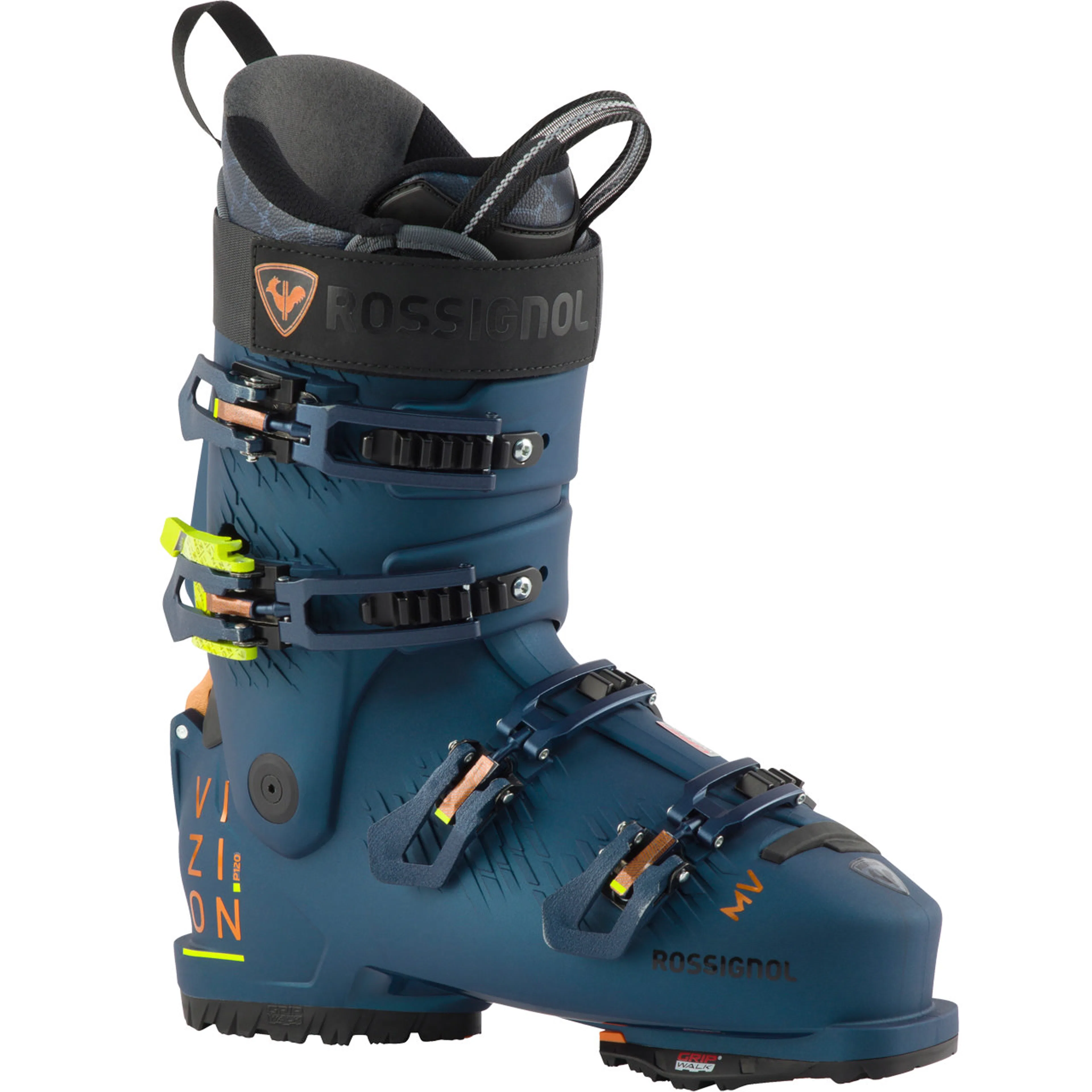 Горнолыжные ботинки Rossignol Vizion 4B Pro 120 MV GW metal, синий