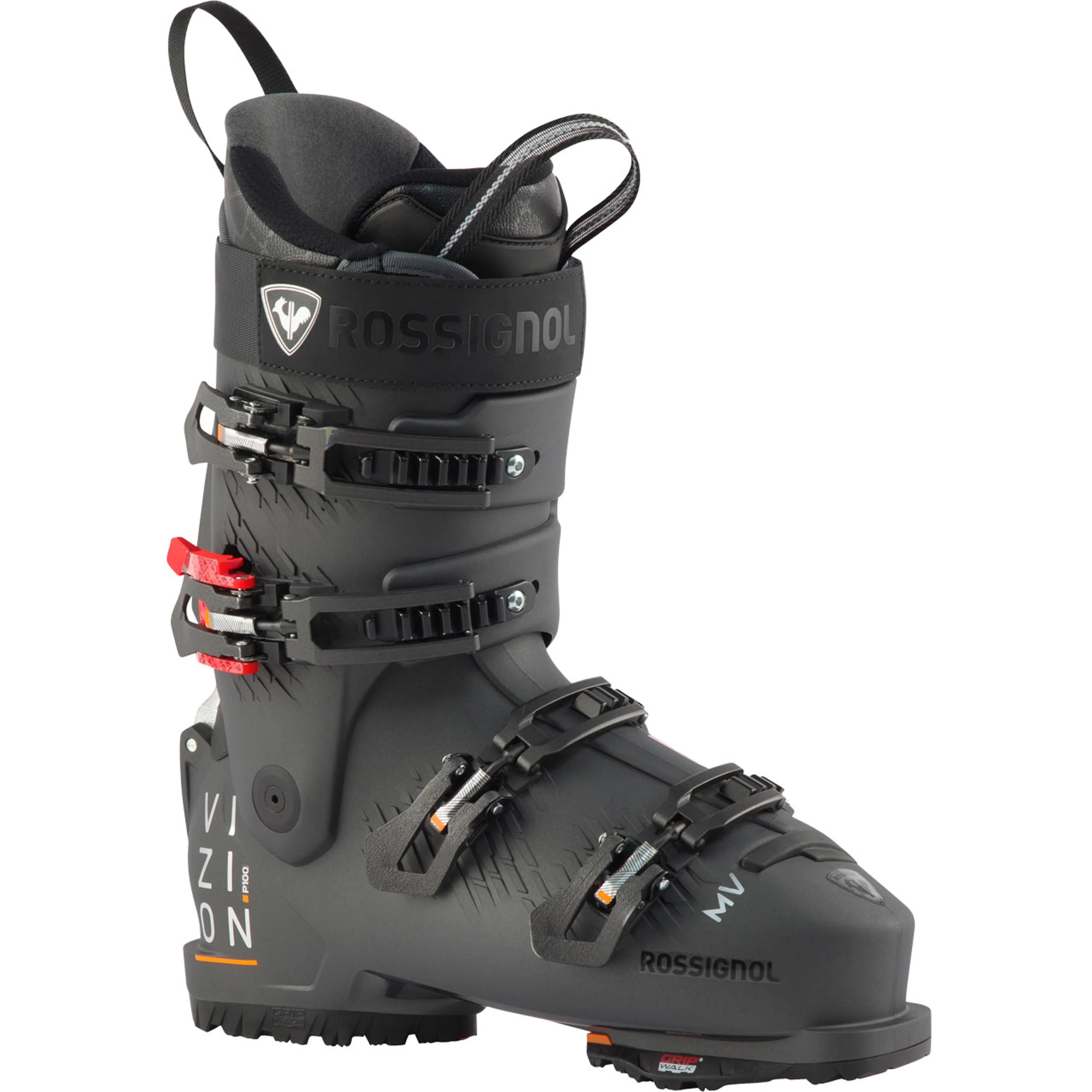 Горнолыжные ботинки Rossignol Vizion 4B Pro 100 MV GW metal, серый