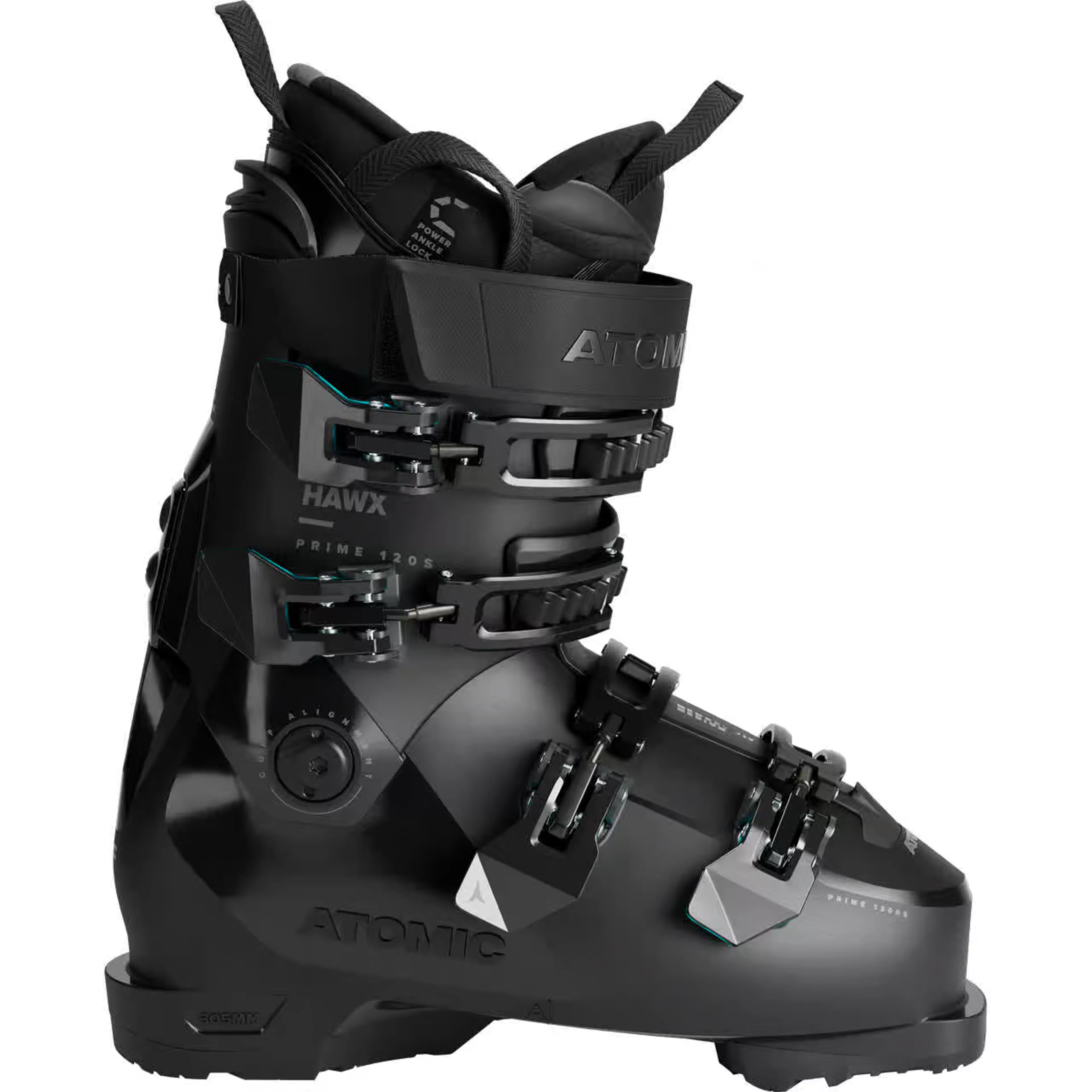 Горнолыжные ботинки Atomic Hawx Prime 120 S GW, чёрный, бирюзовый