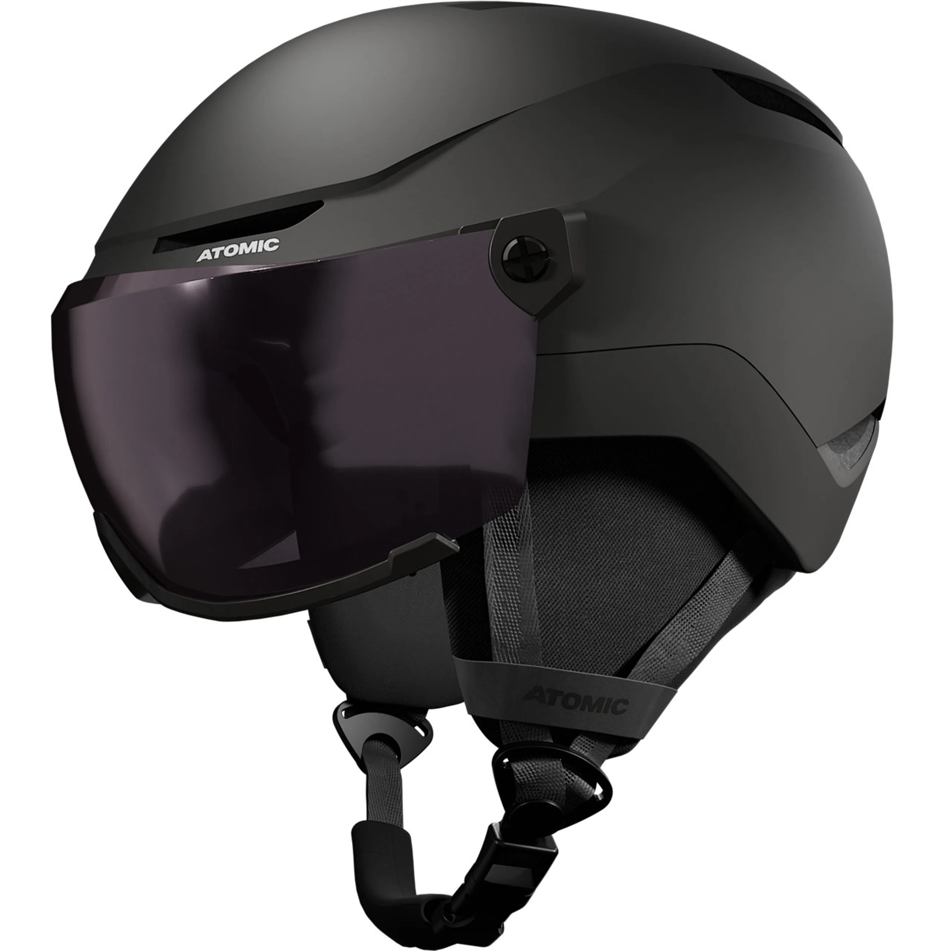 Шлем Atomic Revent Visor, детскый, чёрный