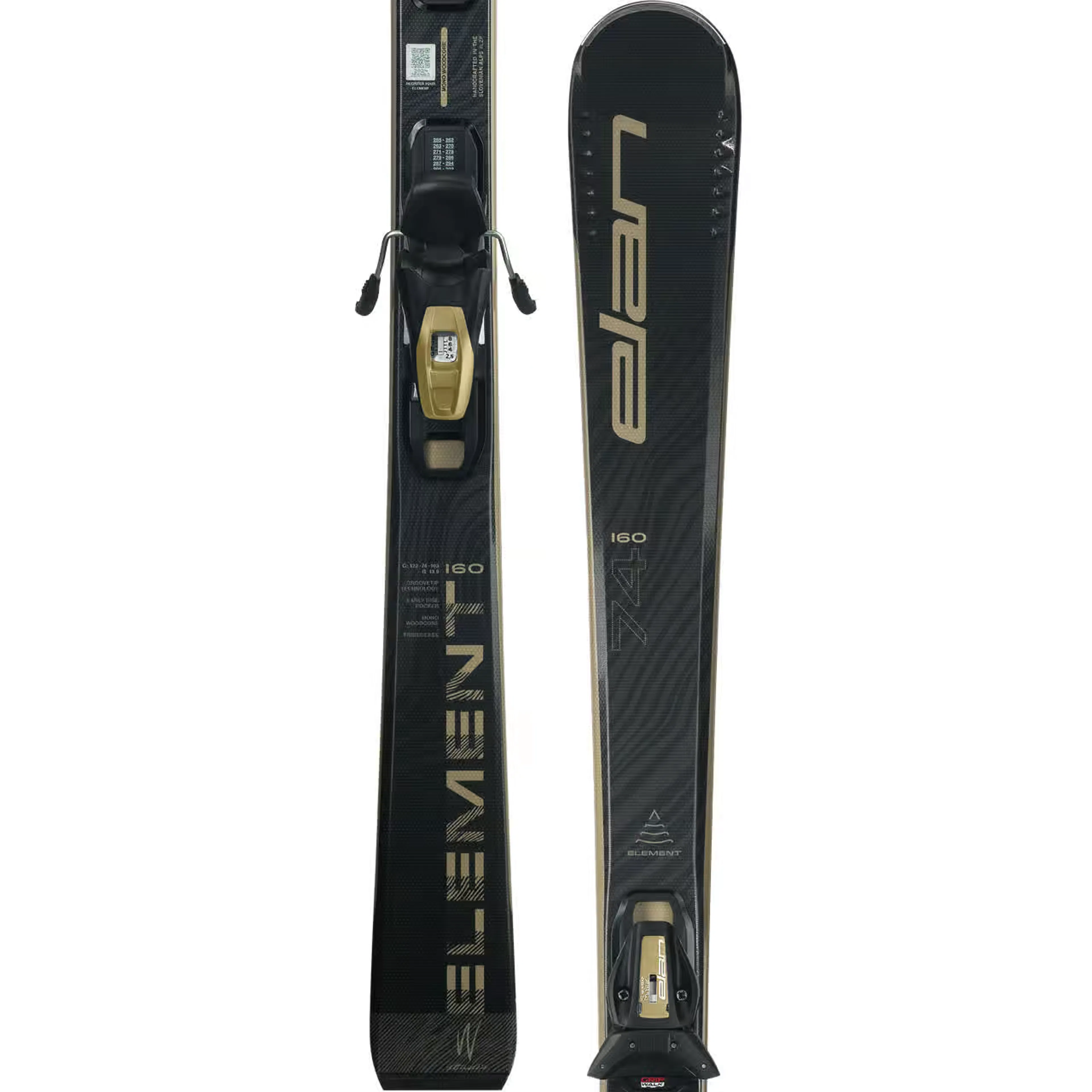 Горные лыжи Elan Element 74 W Shift X, чёрный
