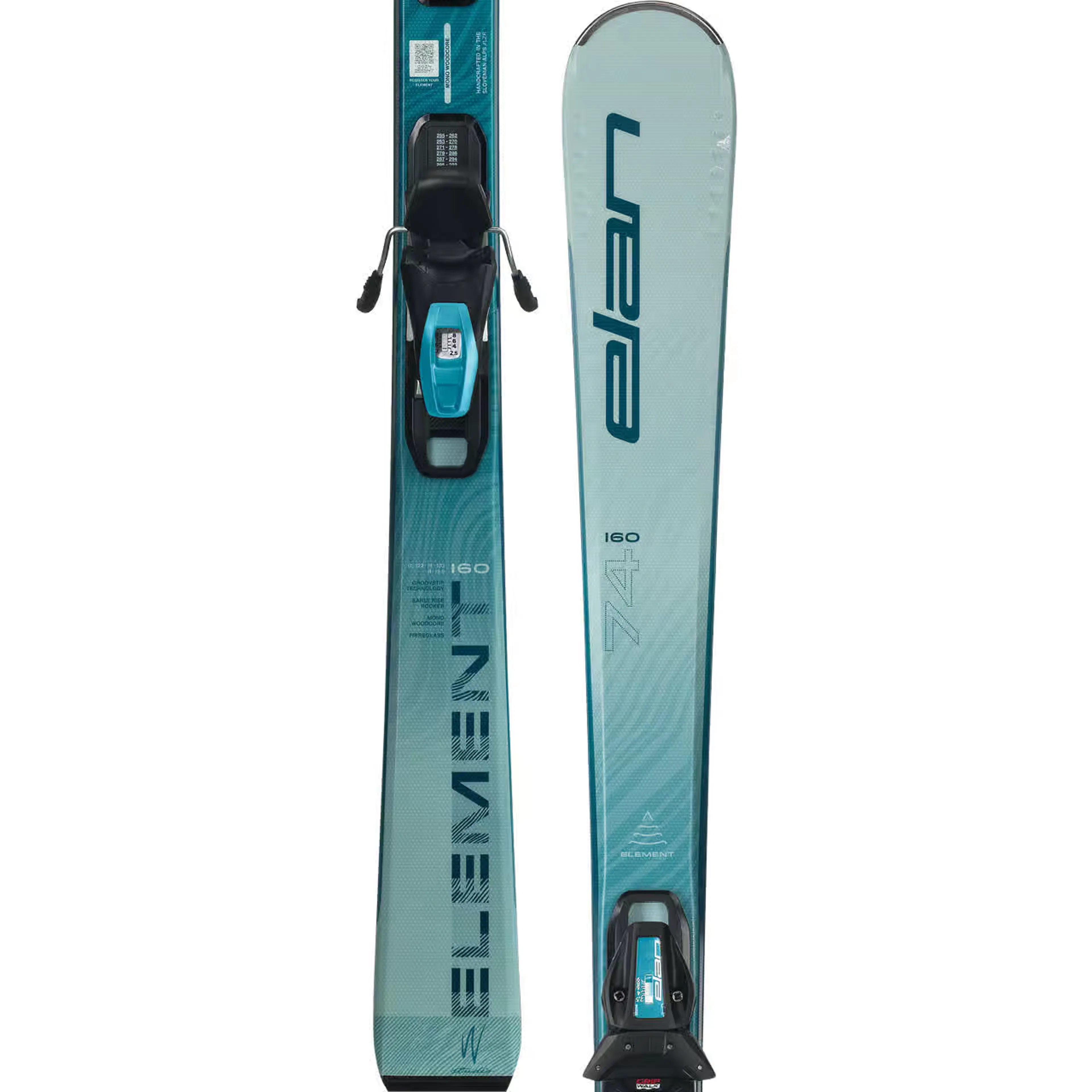 Горные лыжи Elan Element 74 W Shift X, синий