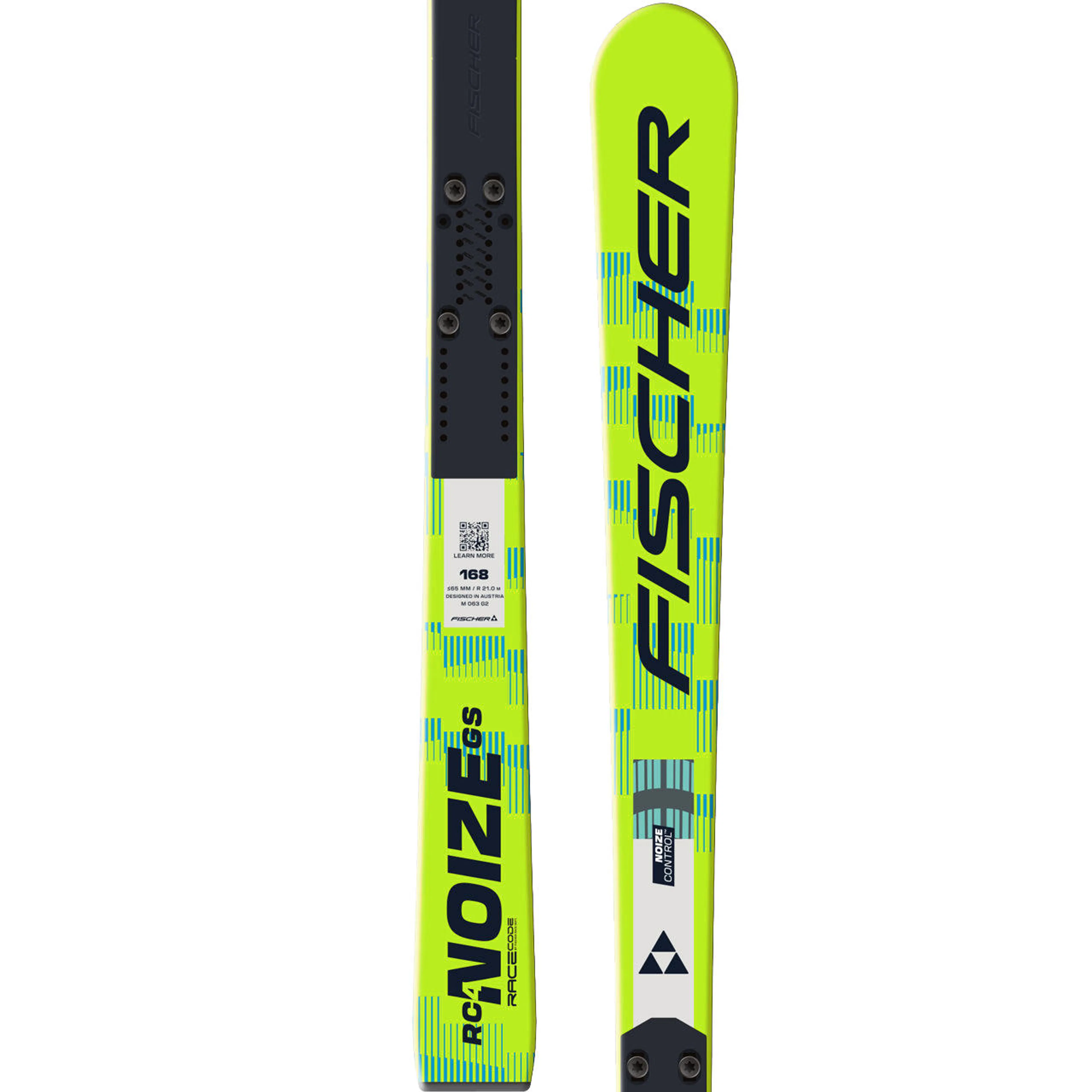 Горные лыжи Fischer RC4 NOIZE GS U14 U12 M-Plate
