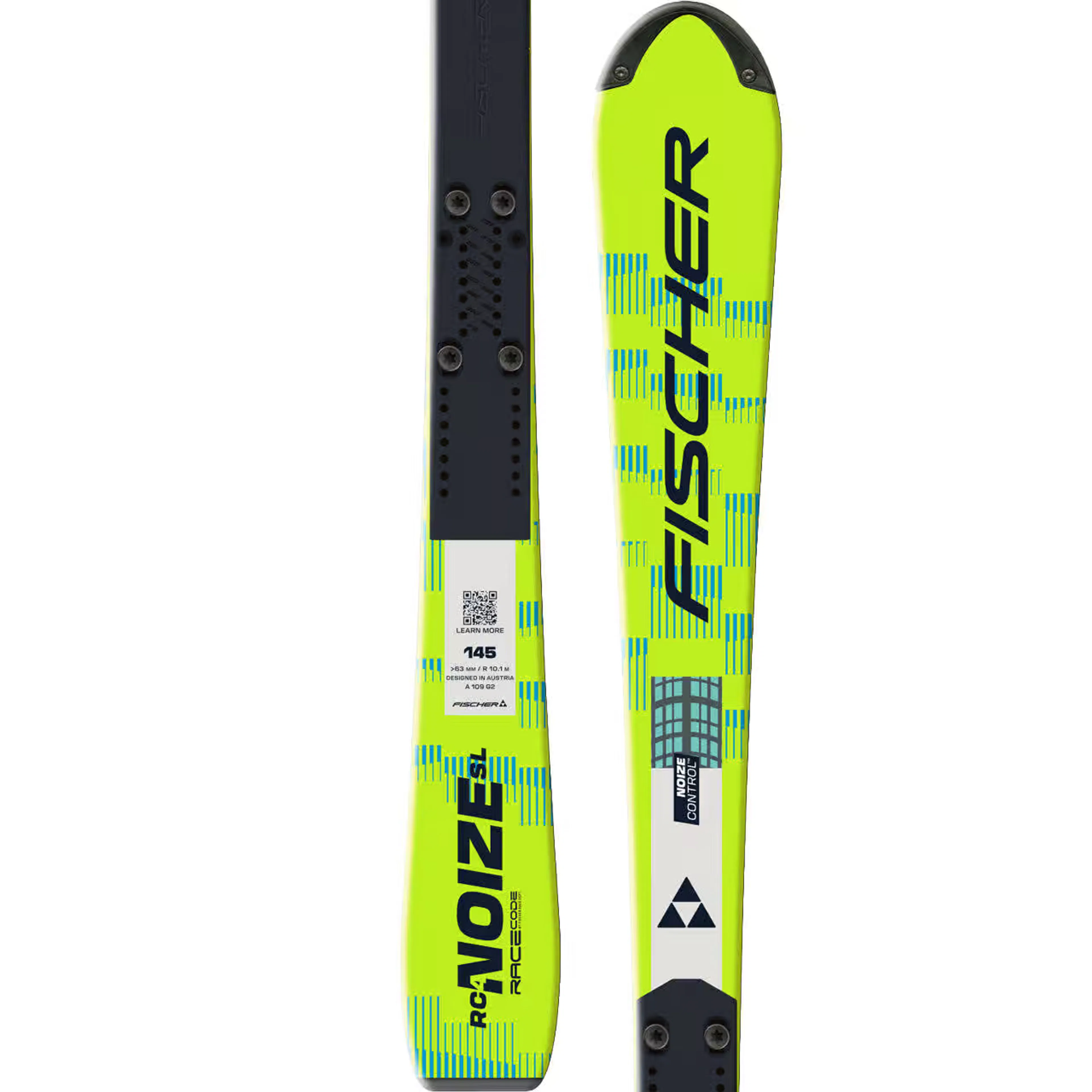 Горные лыжи Fischer RC4 NOIZE SL U14 U12 M-Plate, детские