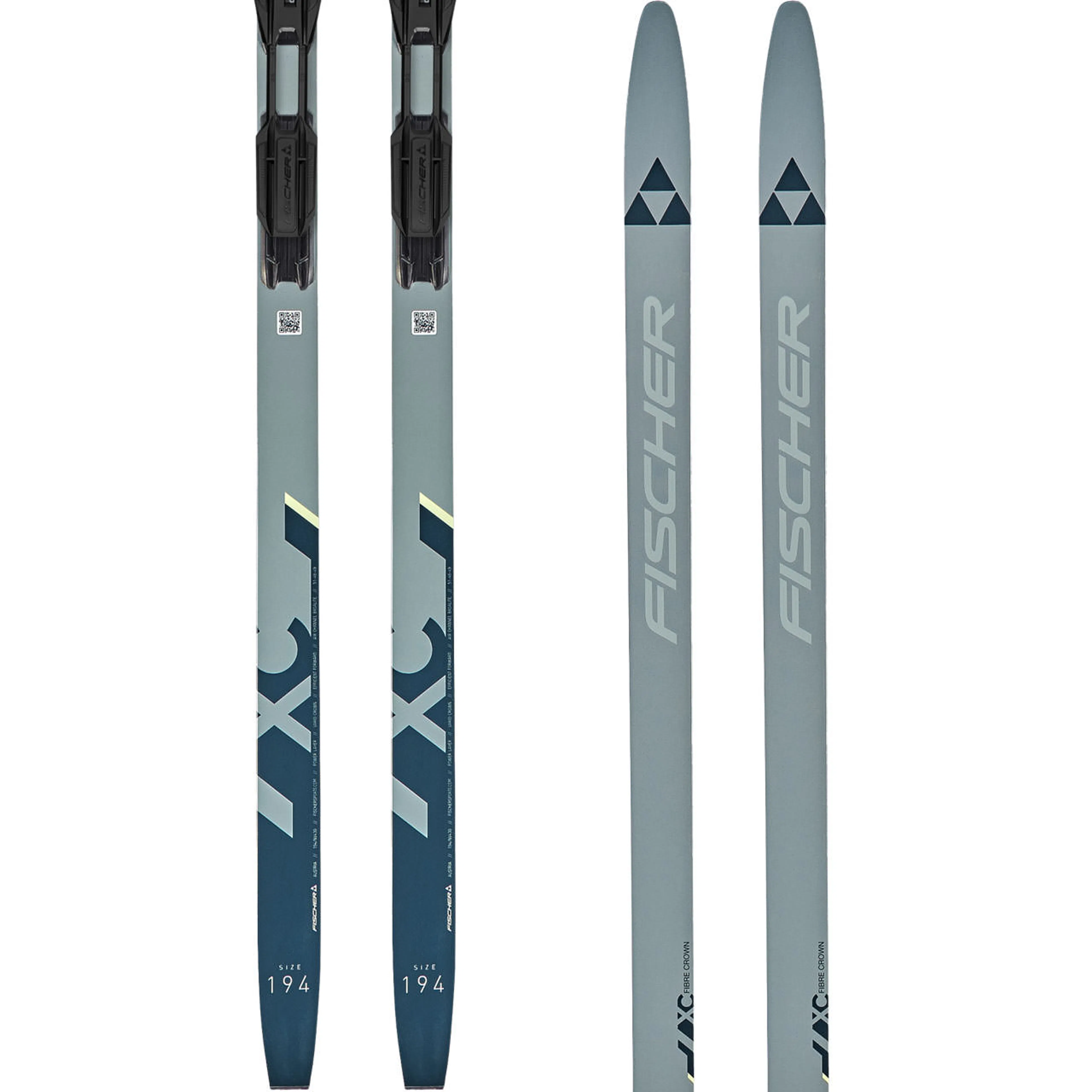 Горные лыжи Fischer Fibre Crown EF Mounted SET