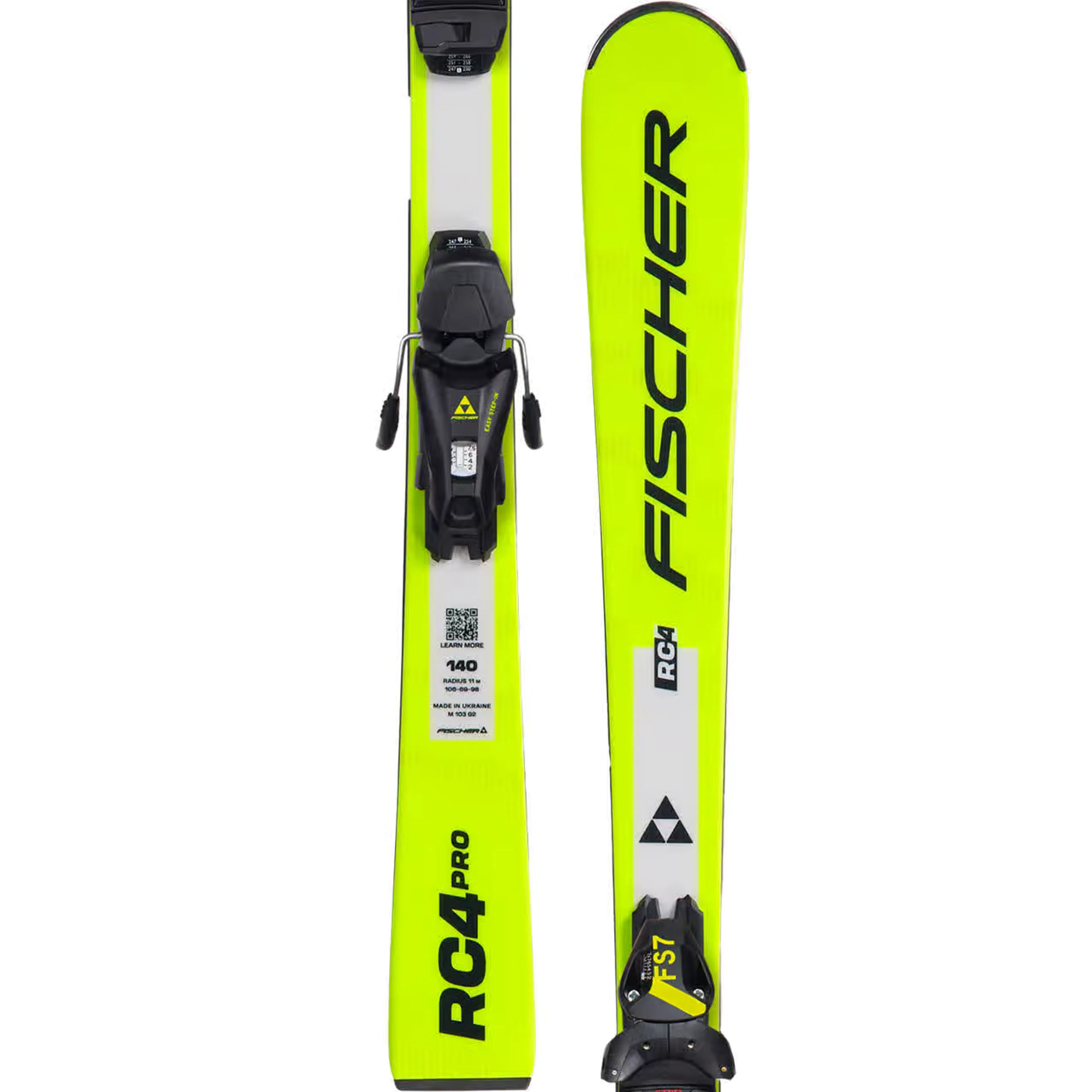 Горные лыжи Fischer RC4 PRO FS7 GW CA, детские
