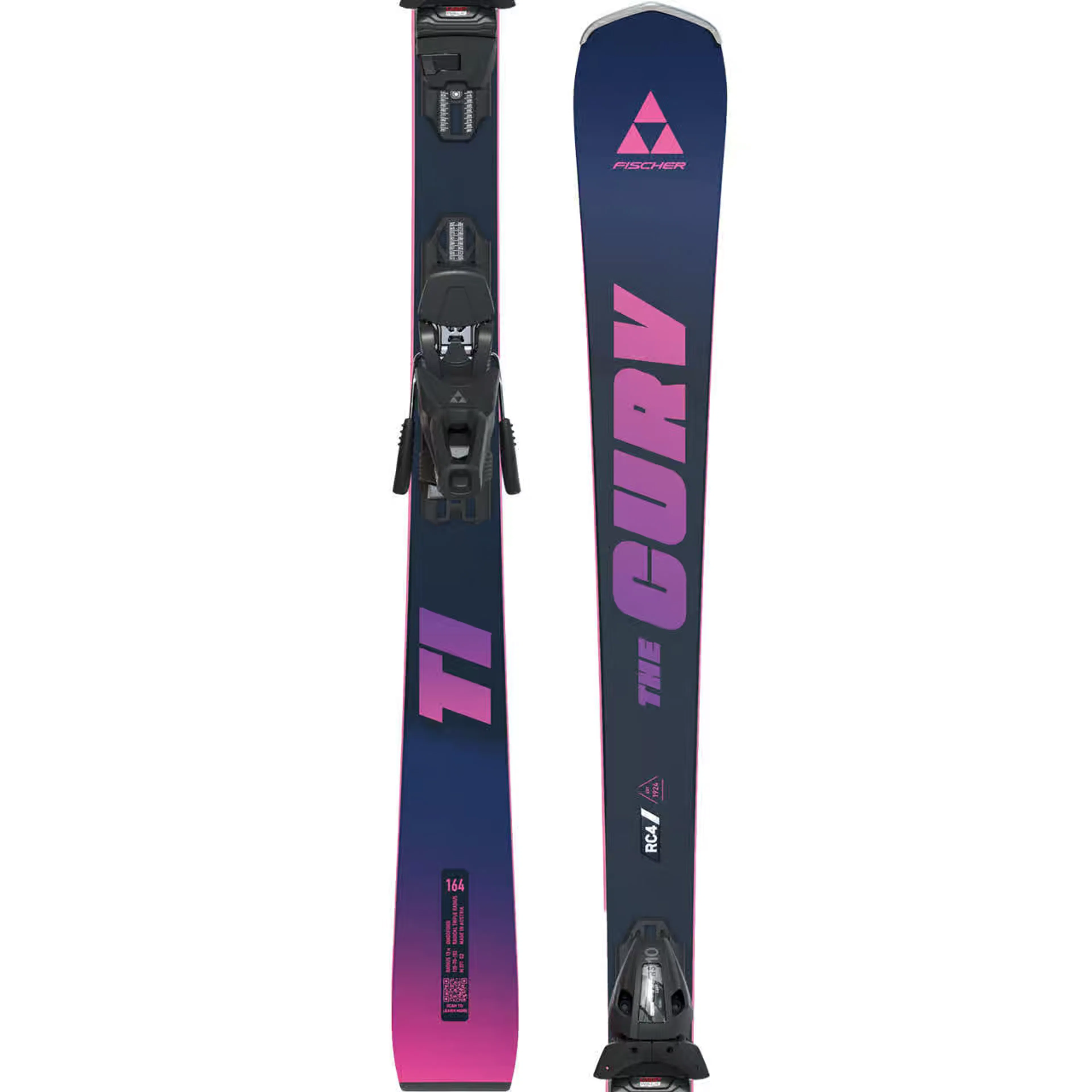 Горные лыжи Fischer The Curv TI TPR, розовый