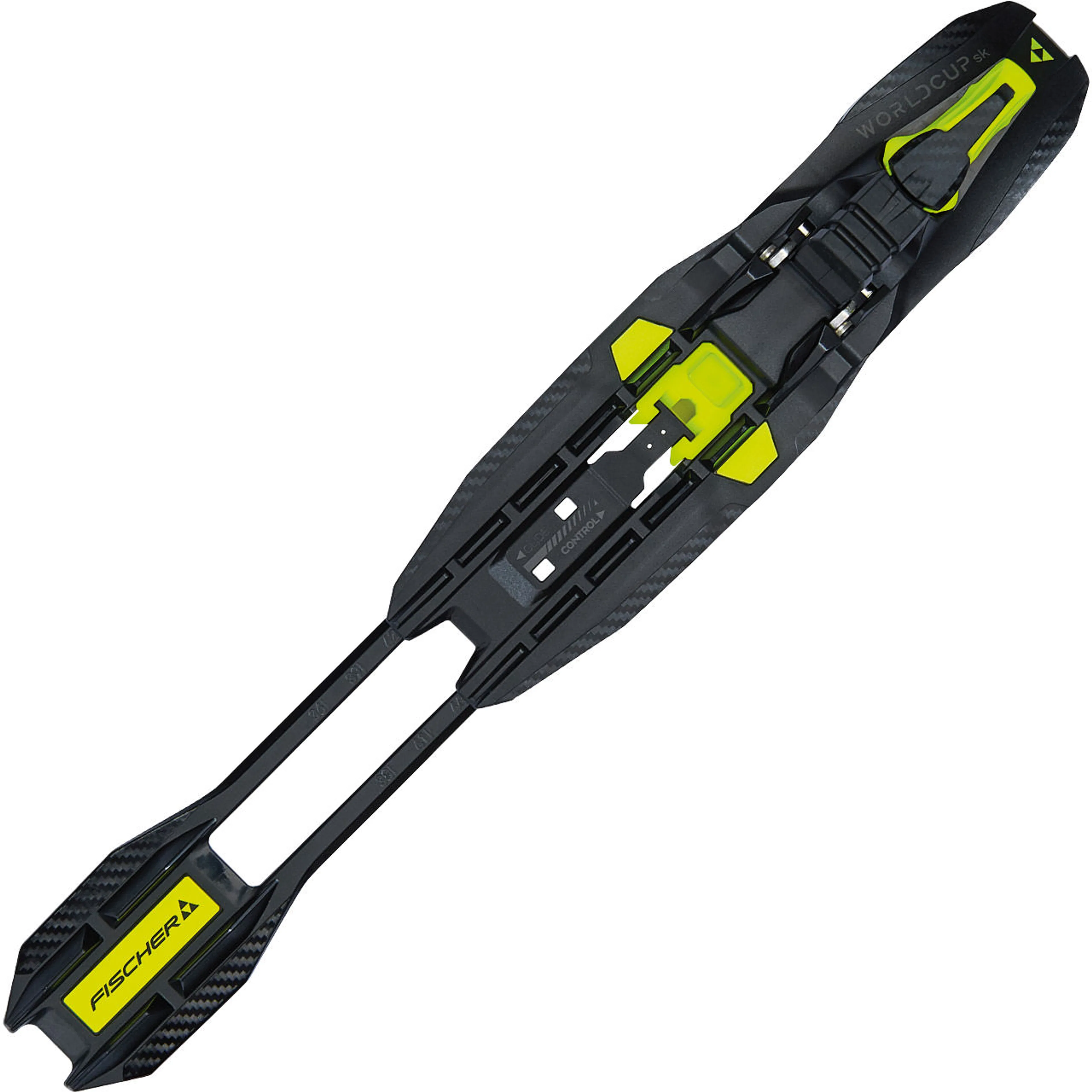 Крепления Fischer XC- World Cup Skate IFP neonyellow, чёрный