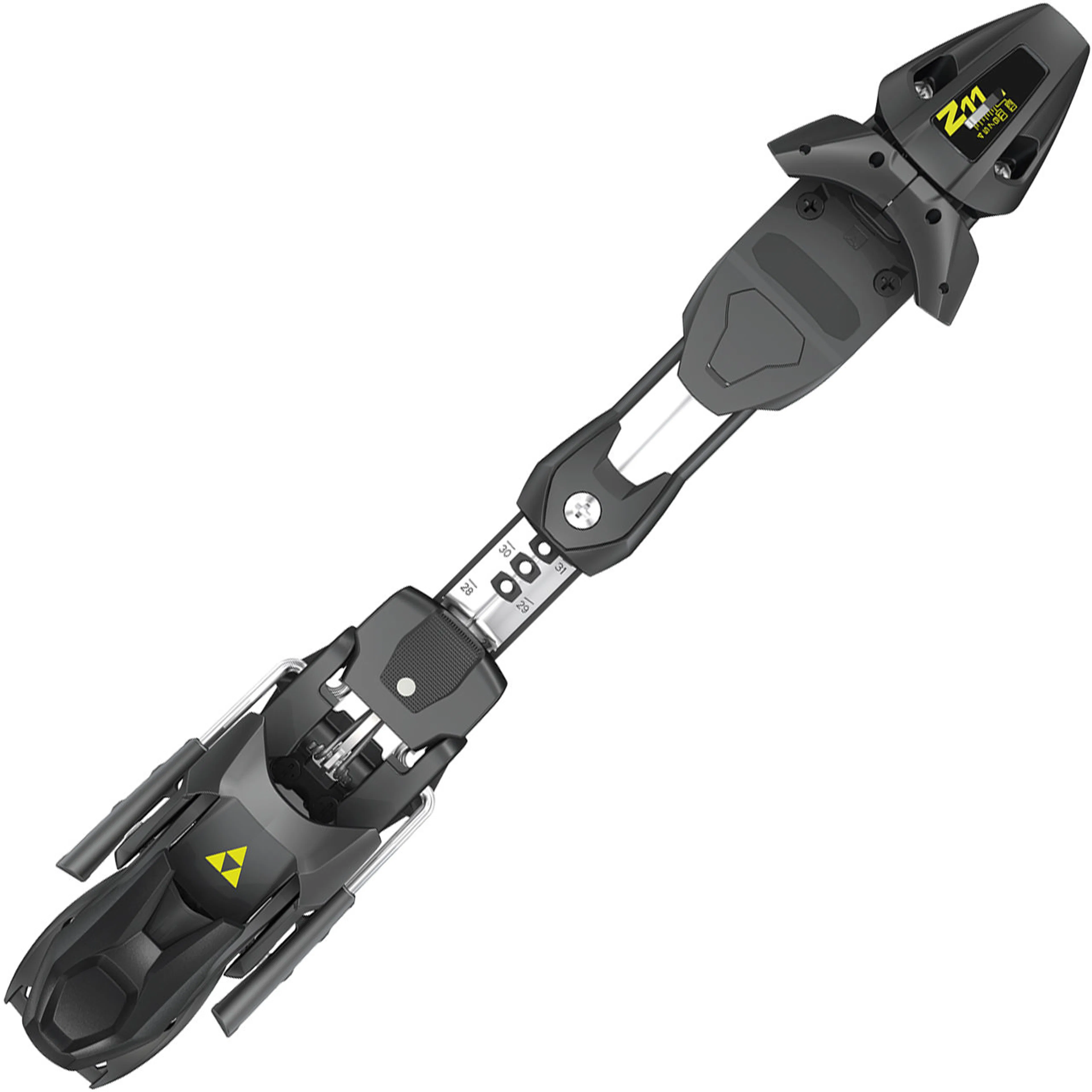 Крепления Fischer RC4 Z 11 Freeflex flash, чёрный, жёлтый