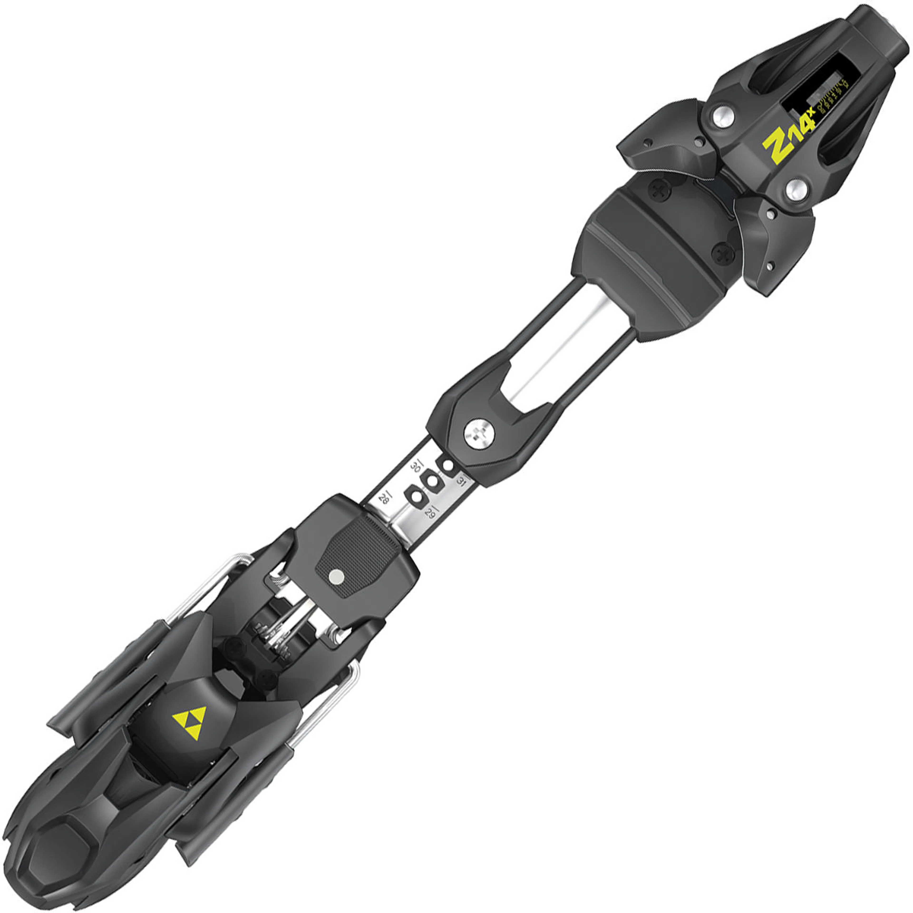 Крепления Fischer RC4 Z 14 X Freeflex ST flash, чёрный, жёлтый