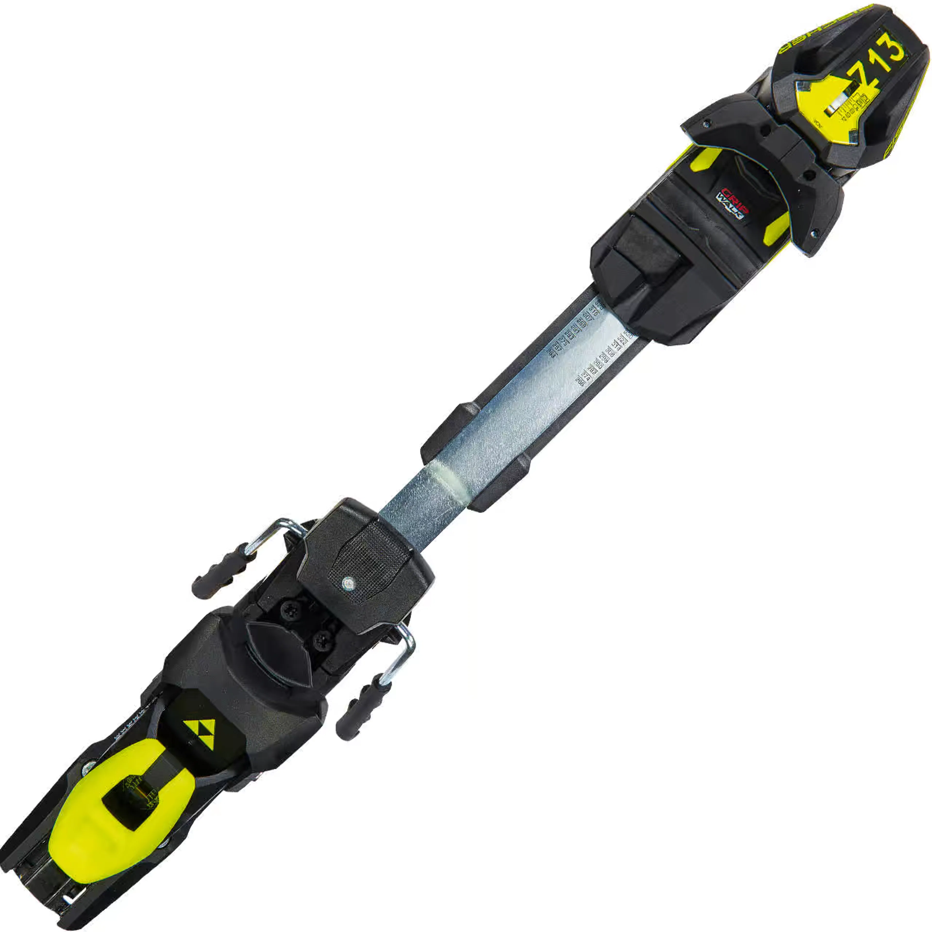 Крепления Fischer RC4 Z13 GW FreeFlex Demo solid flash, чёрный, жёлтый