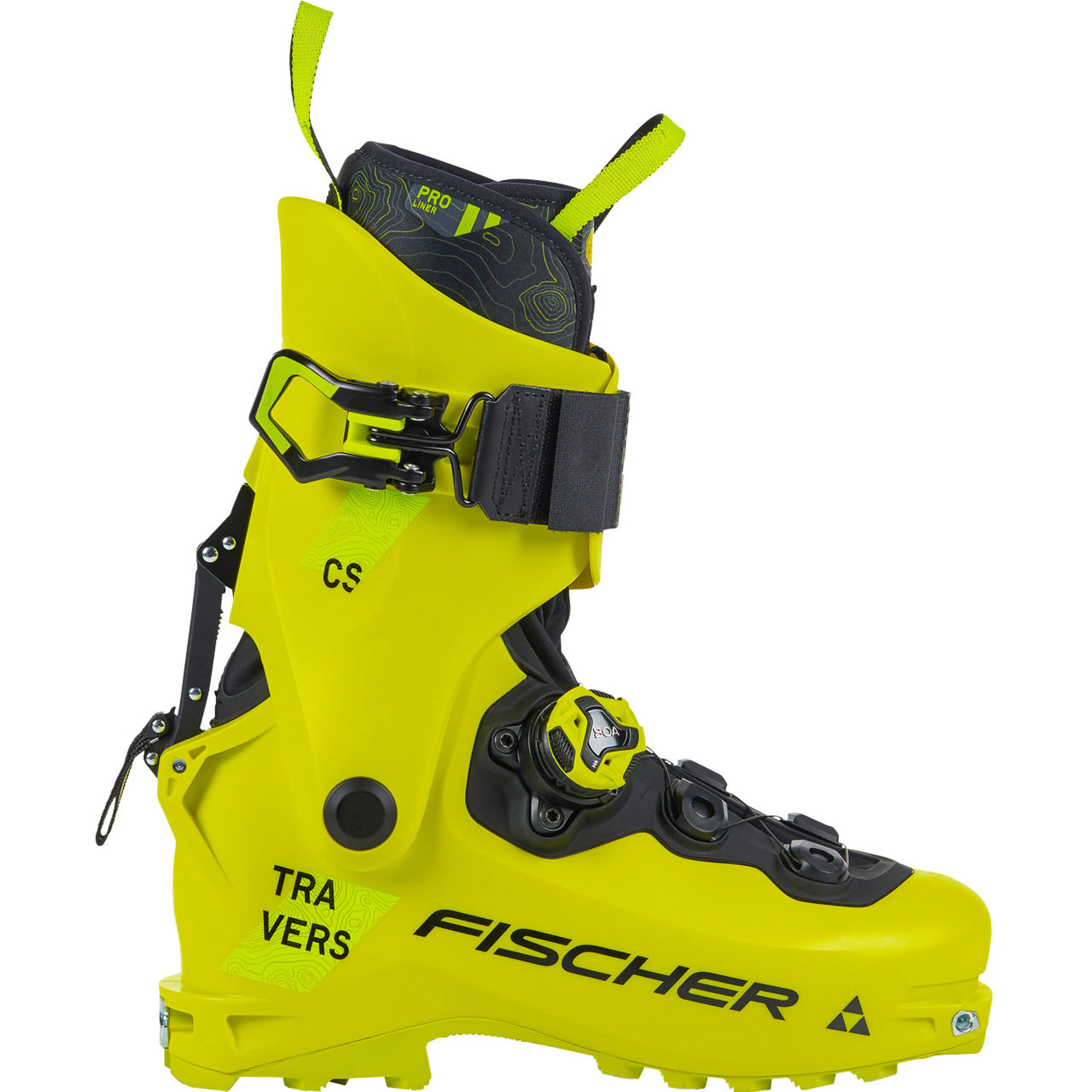 Горнолыжные ботинки Fischer Travers CS, жёлтый
