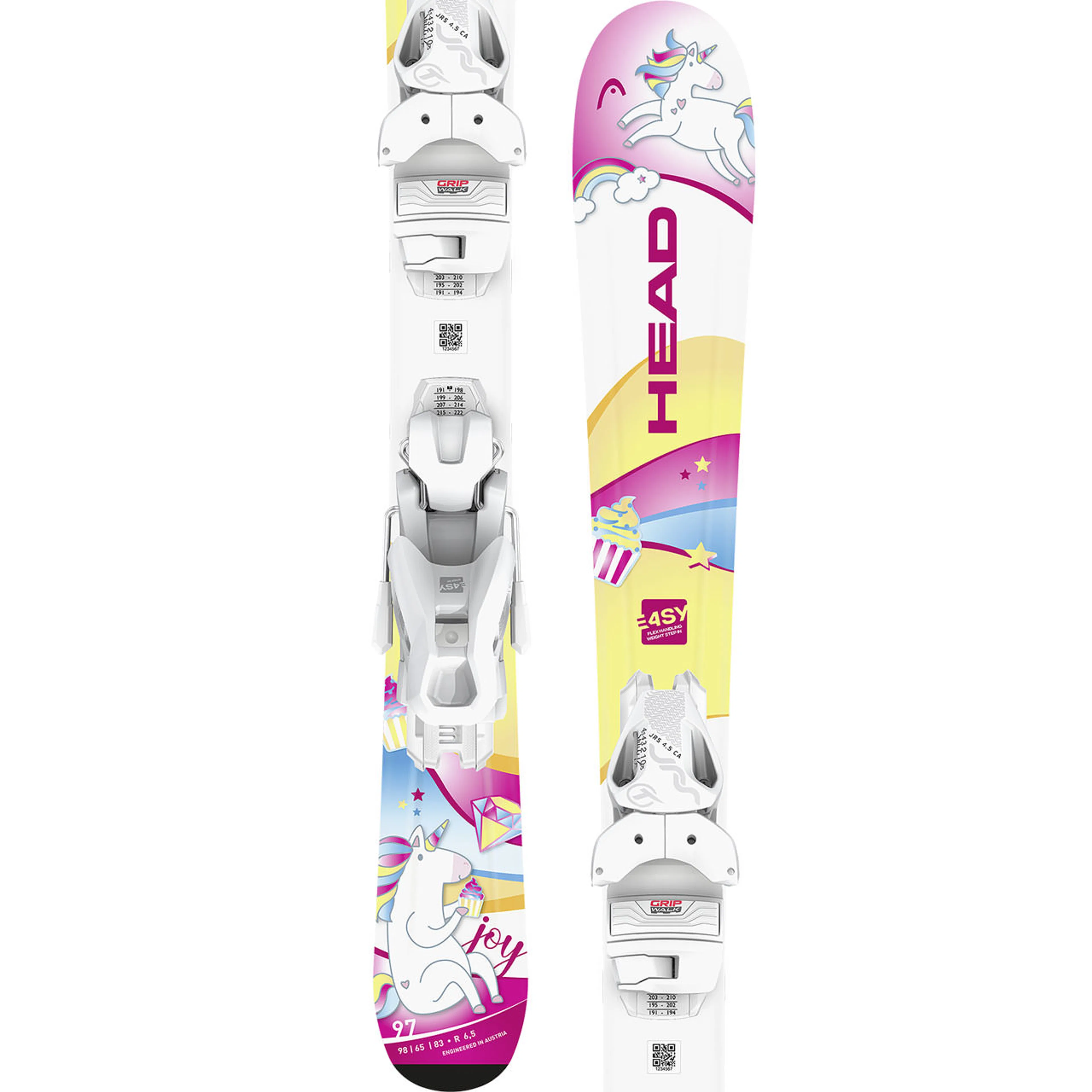 Горные лыжи Head Unicorn 4.5 GW, детские