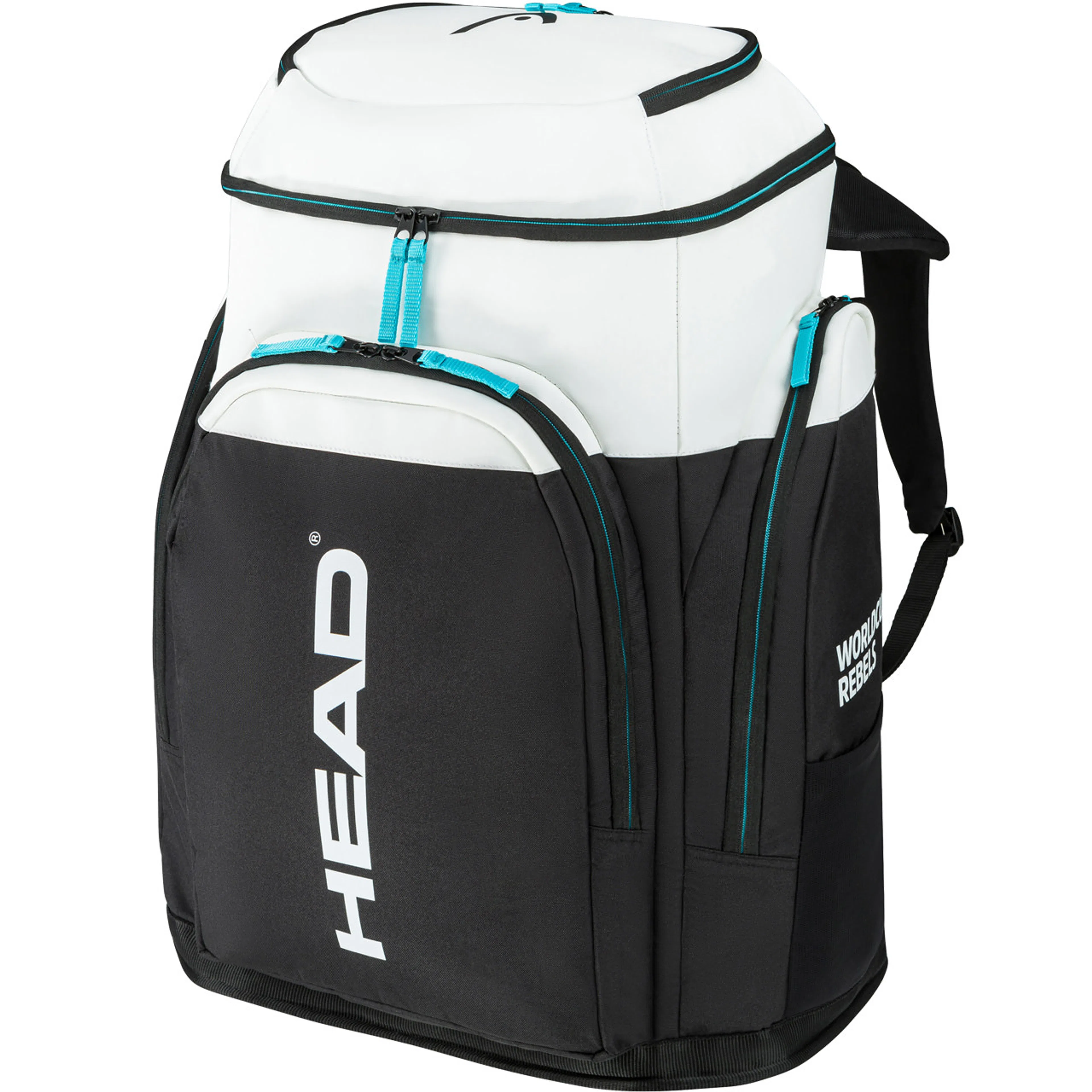 Сумка Head Rebels Racing Backpack L 90L speed, чёрный, белый