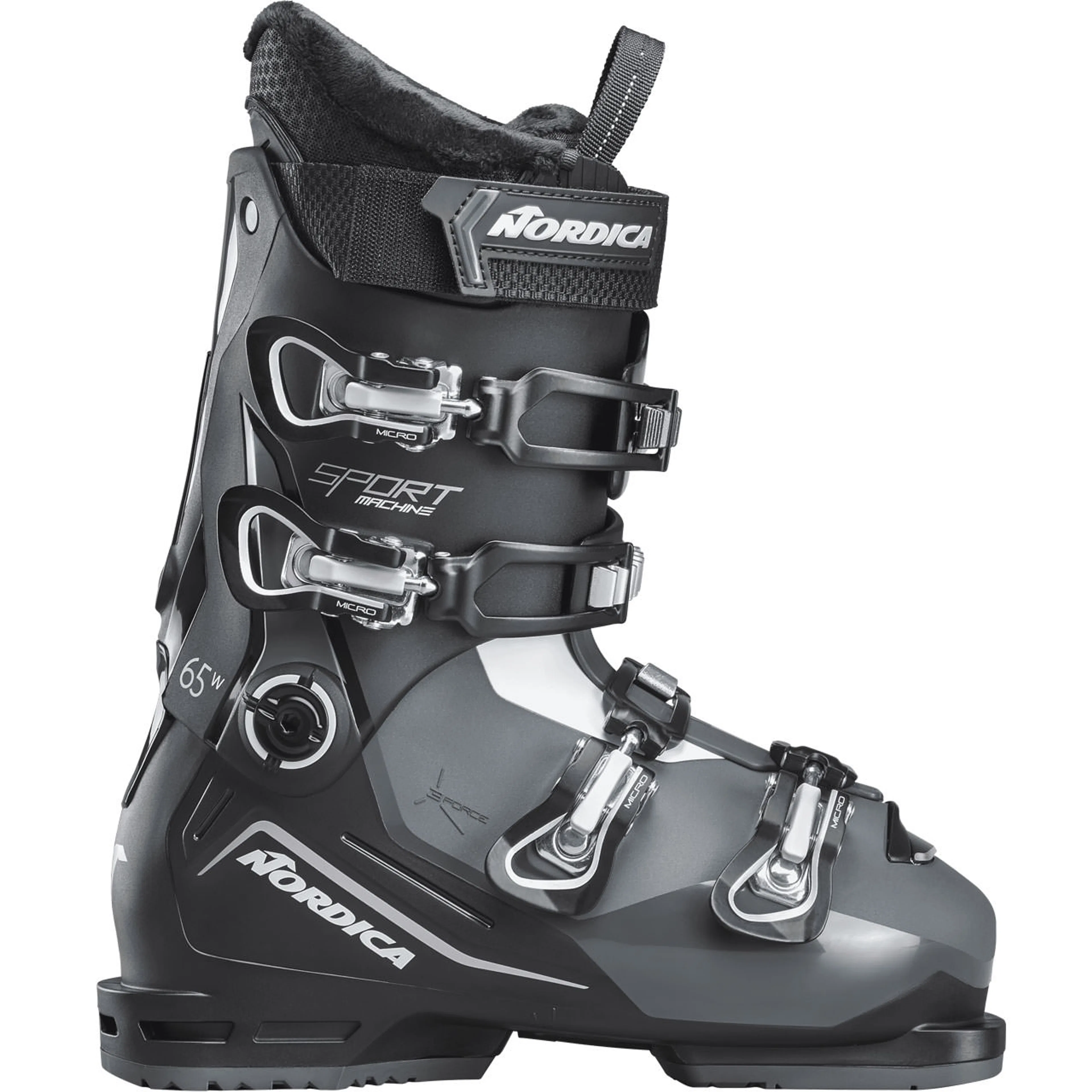 Горнолыжные ботинки Nordica Sportmachine 3 65 W mauve, чёрный, антрацит