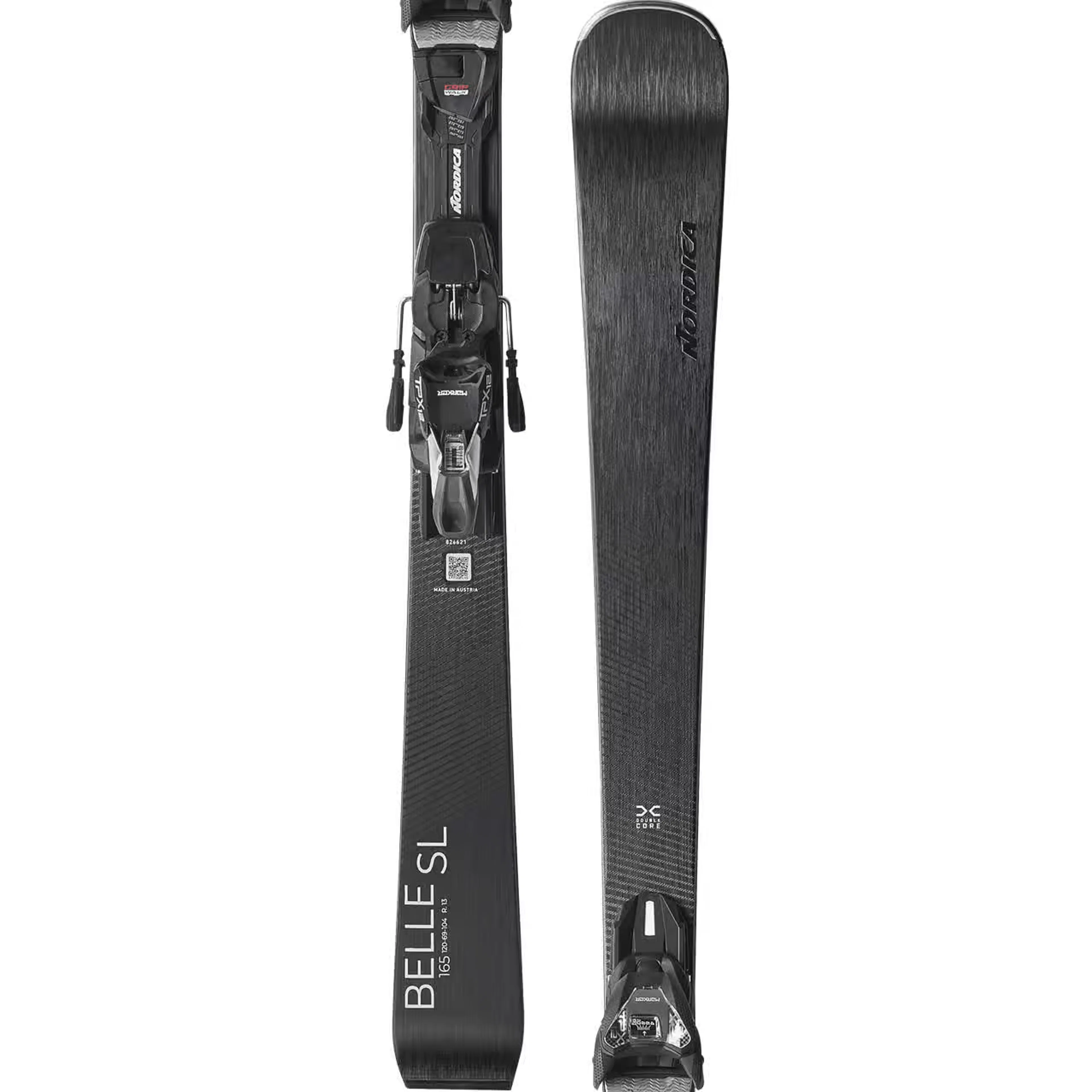 Горные лыжи Nordica Belle SL DC FDT, чёрный, серебристый