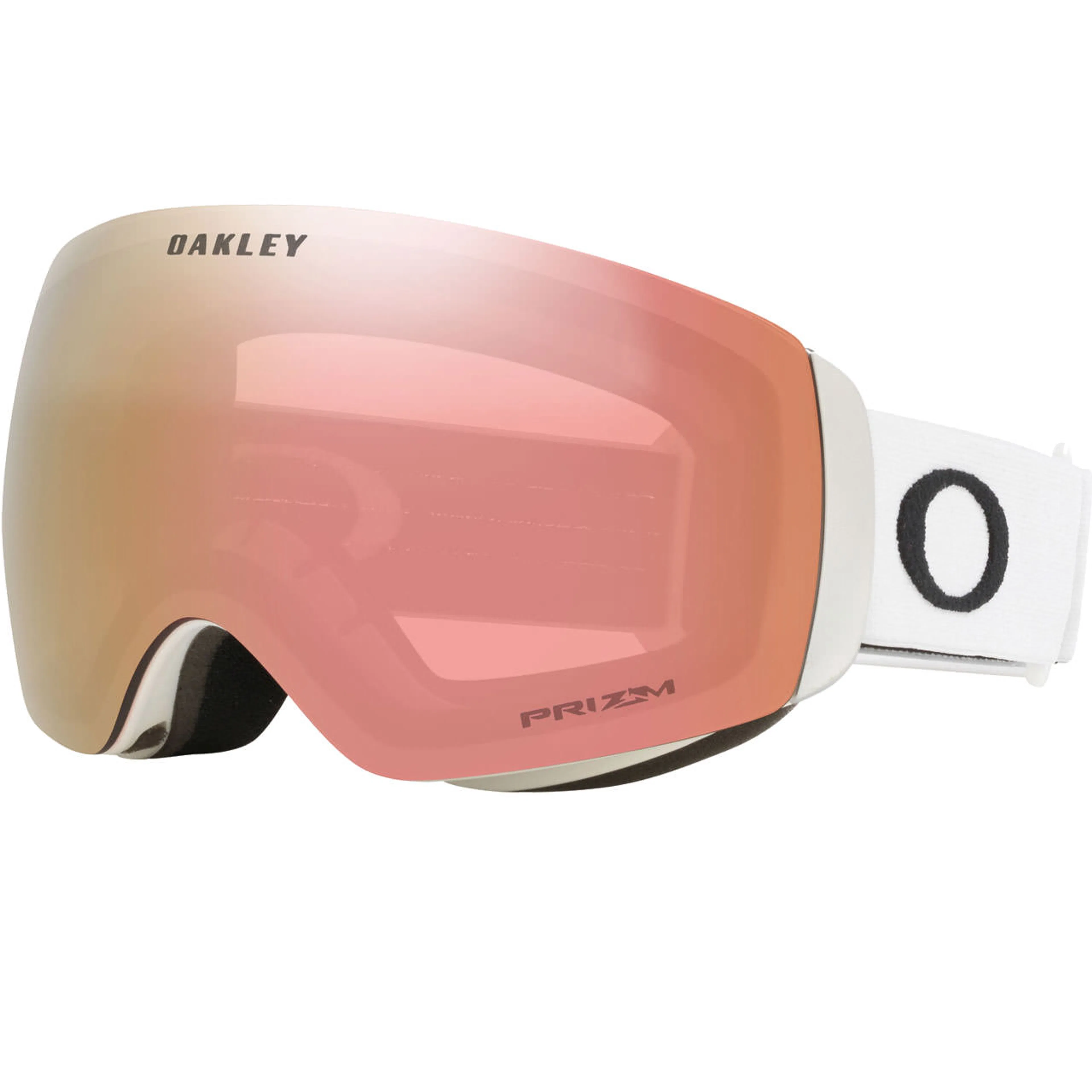 Маска OAKLEY Flight Deck M Prizm Rose Iridium, матовый, белый