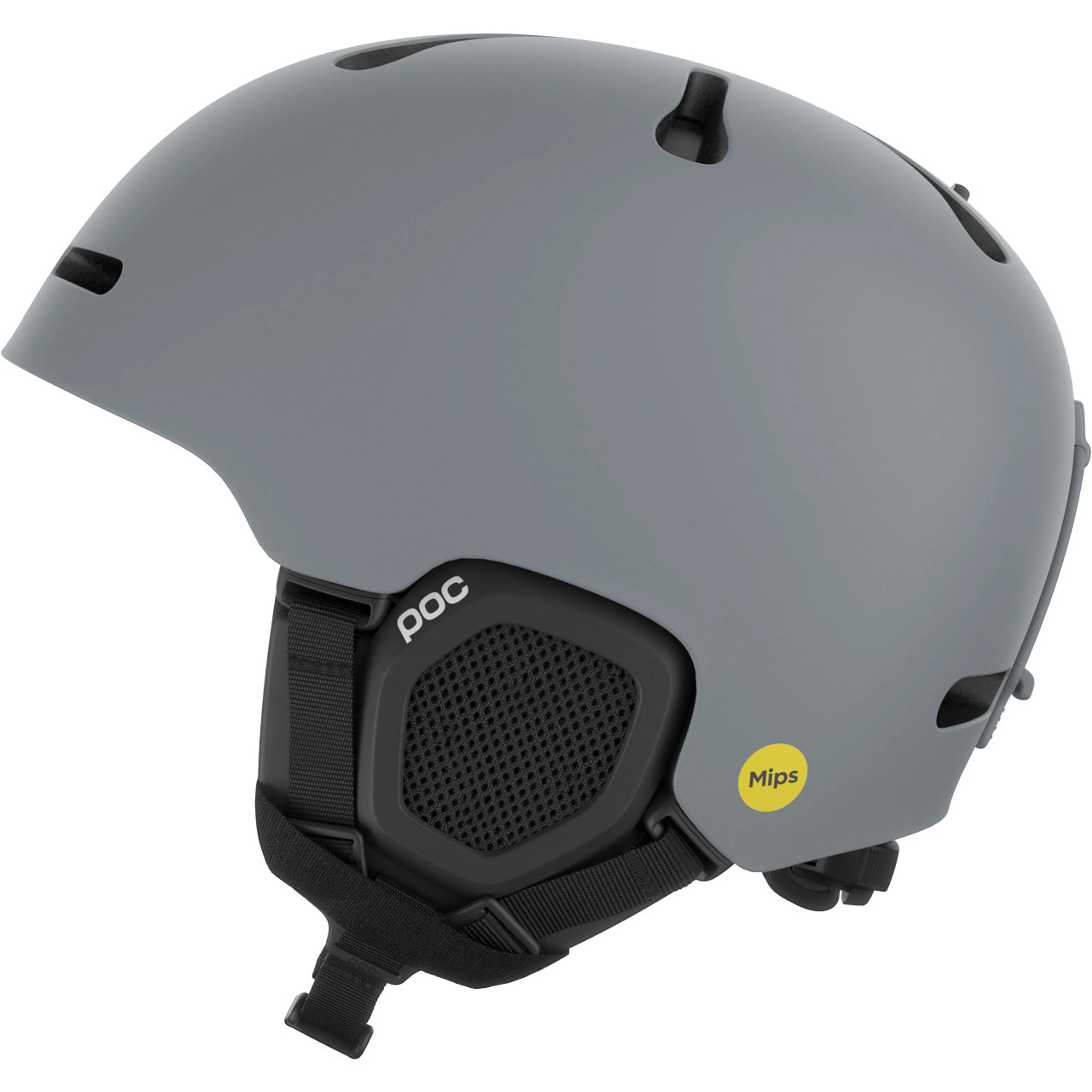 Шлем POC Fornix Mips granite, серый, матовый